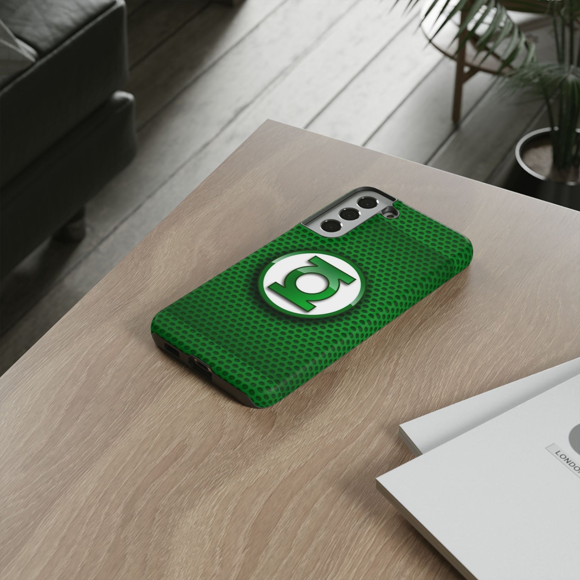 Green Lantern Logo Phone Case, Tough Cases, DC Case for iPhones, Samsung, and Pixel