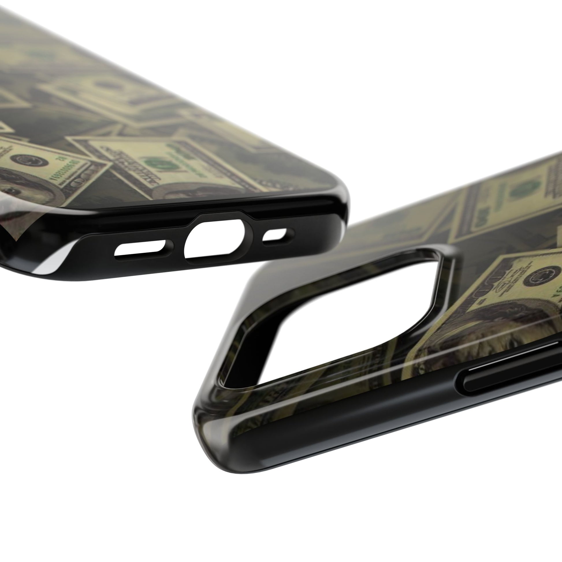 Money Pattern Print Theme Phone Case for iPhone & Samsung Galaxy Phones