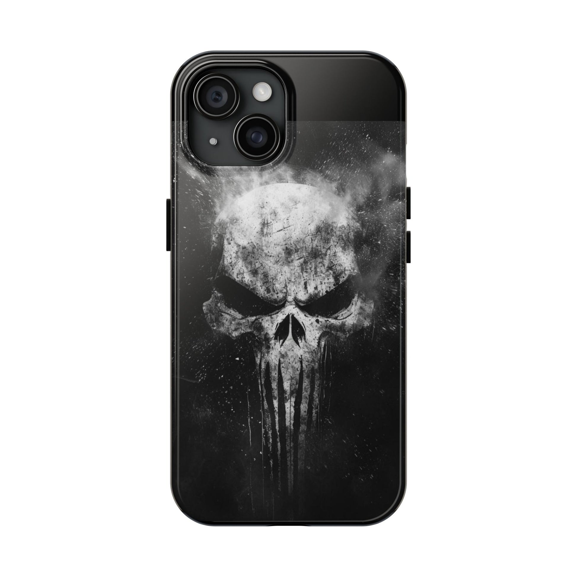 Smoking Skull Theme Phone Case for iPhone & Samsung Galaxy Phones