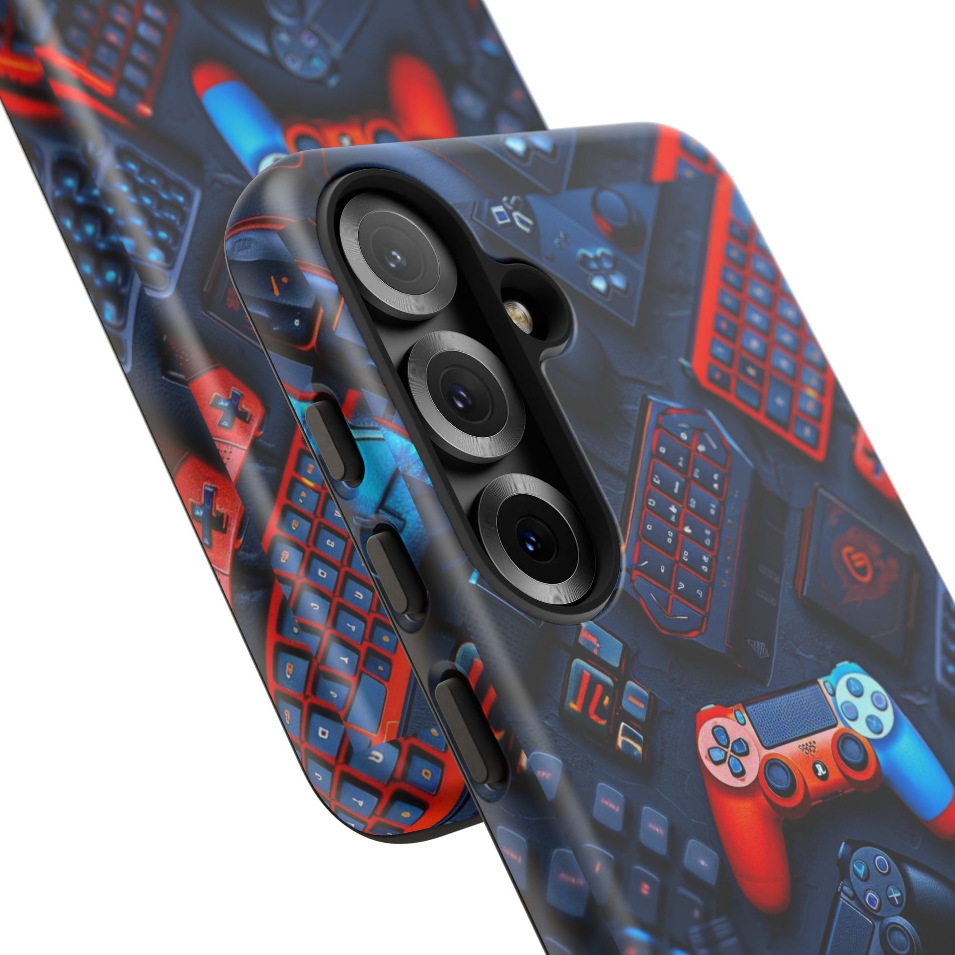 Gamer Themed Controllers Tough Cases for iPhones, Samsung, and Pixel