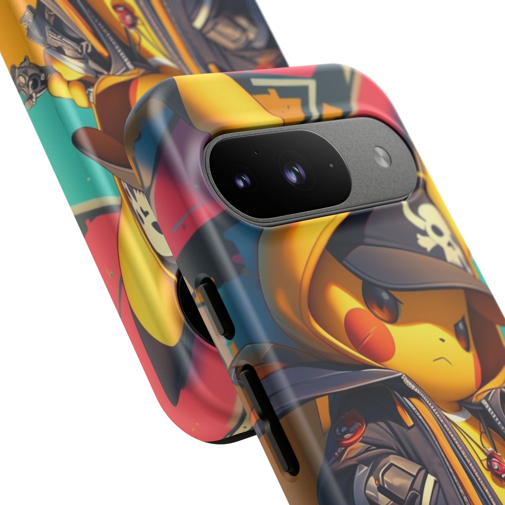 Cute Poke Bear Phone Case, Tough Cases for iPhones, Samsung, and Pixel