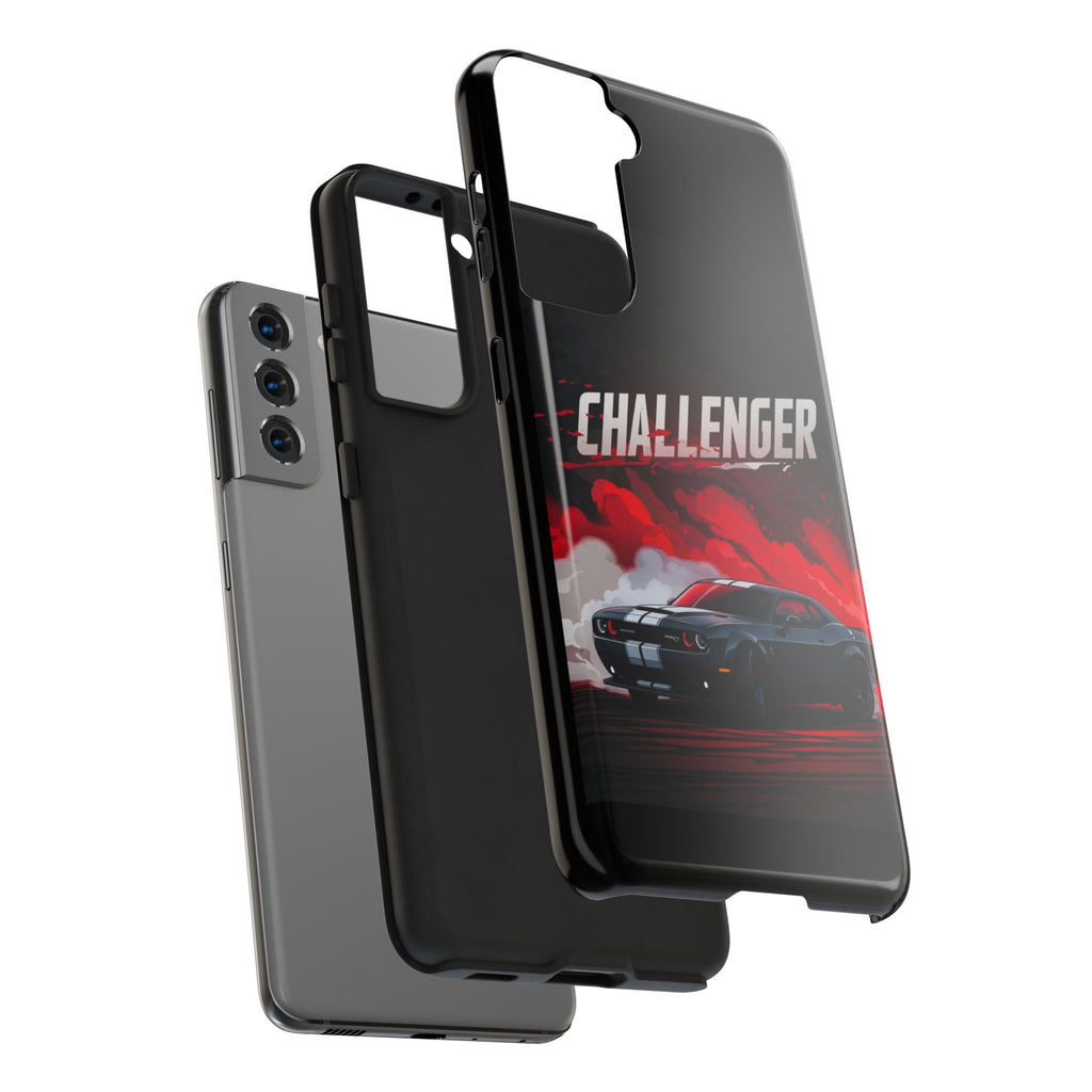 Dodge Challenger Muscle Car Hellcat Tough Phone Cases for Iphones & Samsung Phones Durable