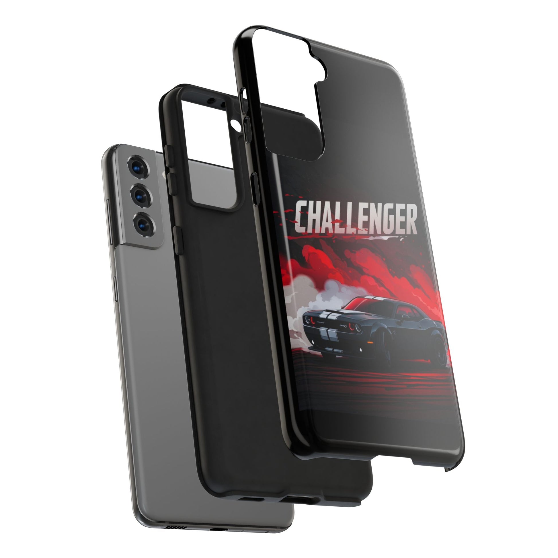 Dodge Challenger Muscle Car Hellcat Tough Phone Cases for Iphones & Samsung Phones Durable