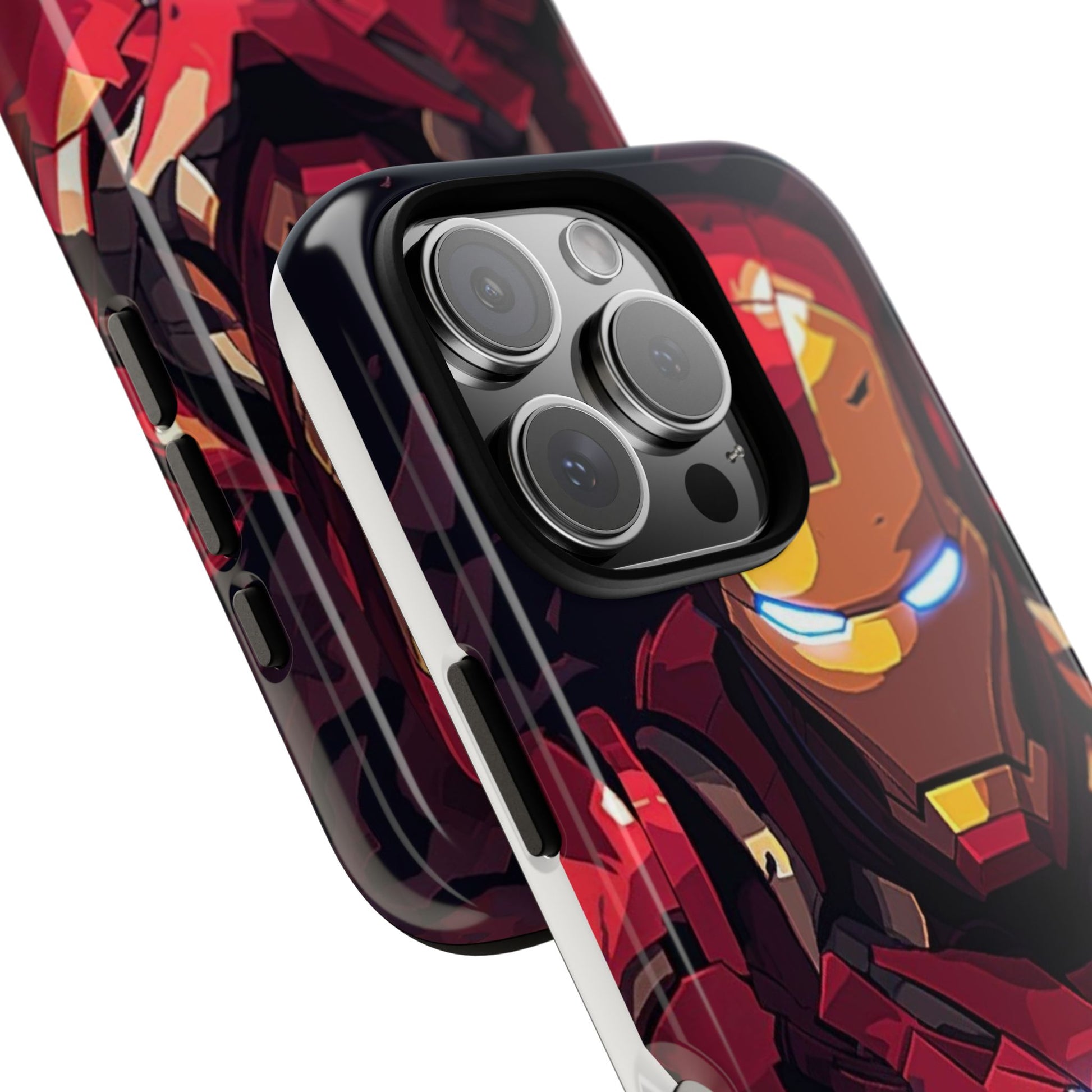 Invincible Iron Man Tough Cases for iPhones, Samsung, and Pixel