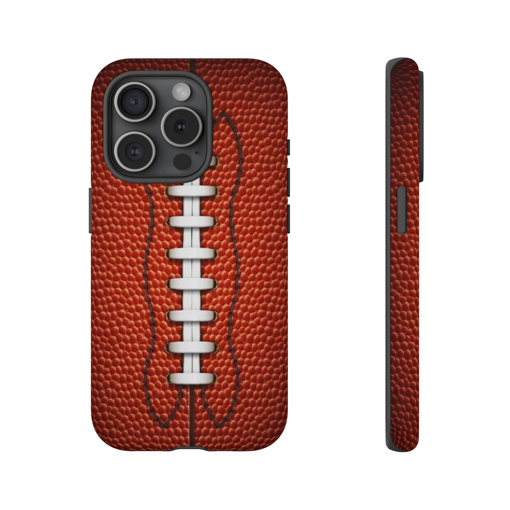 Football Pigskin Print Tough Cases for iPhones, Samsung, and Pixel