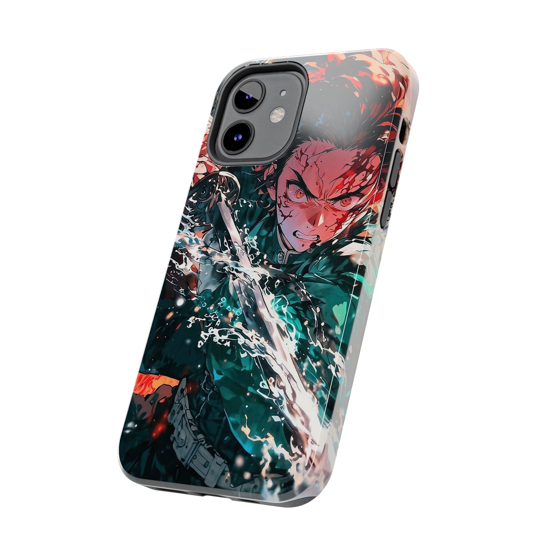 Demon Slayer Tanjiro Art Phone Case for iPhone & Samsung Galaxy Phones