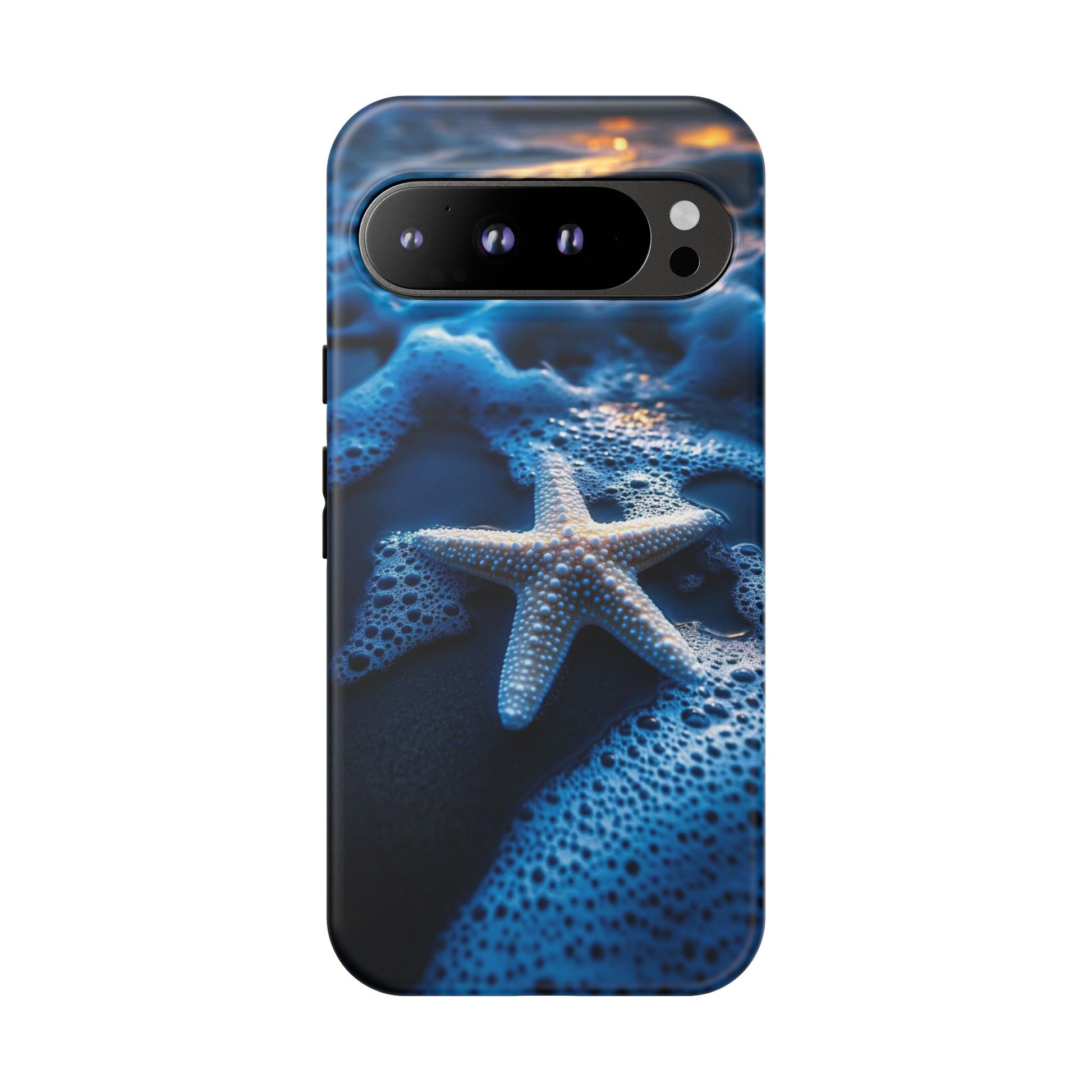 Starfish Beach Tough Cases for iPhones, Samsung, and Pixel