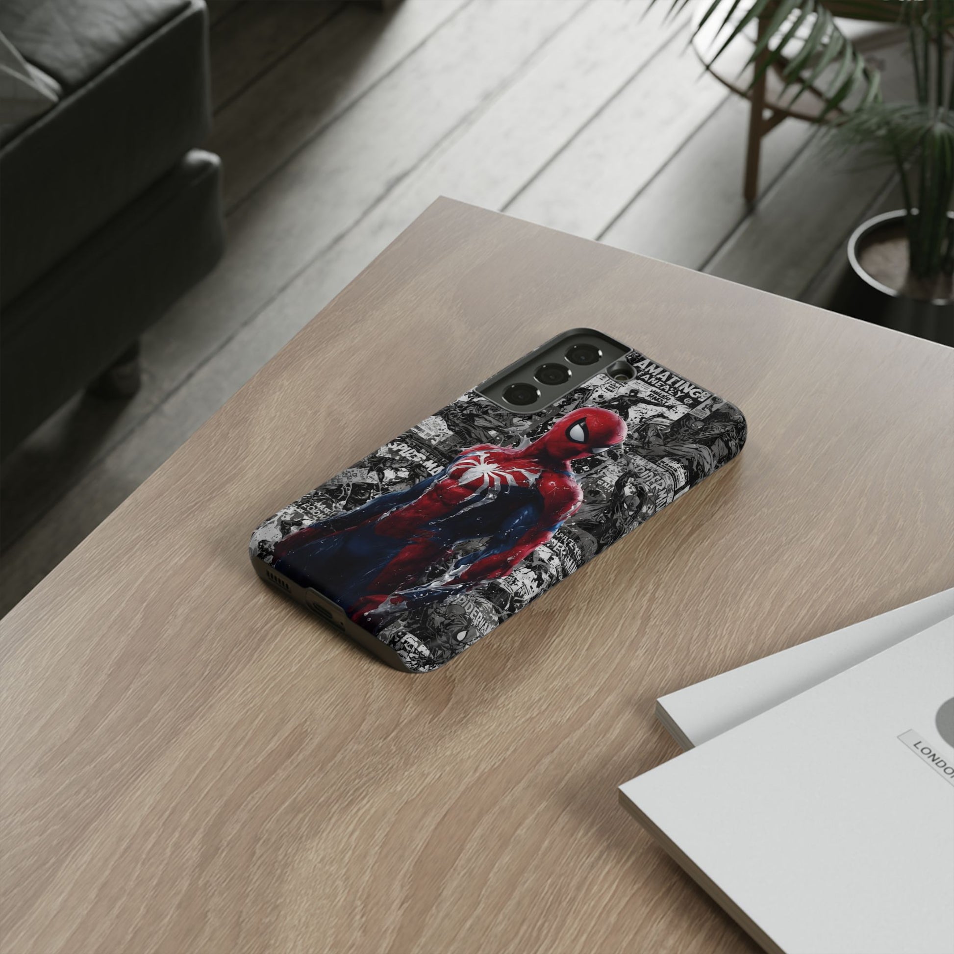 Spiderman Phone Case, Tough Cases for iPhones, Samsung, and Pixel