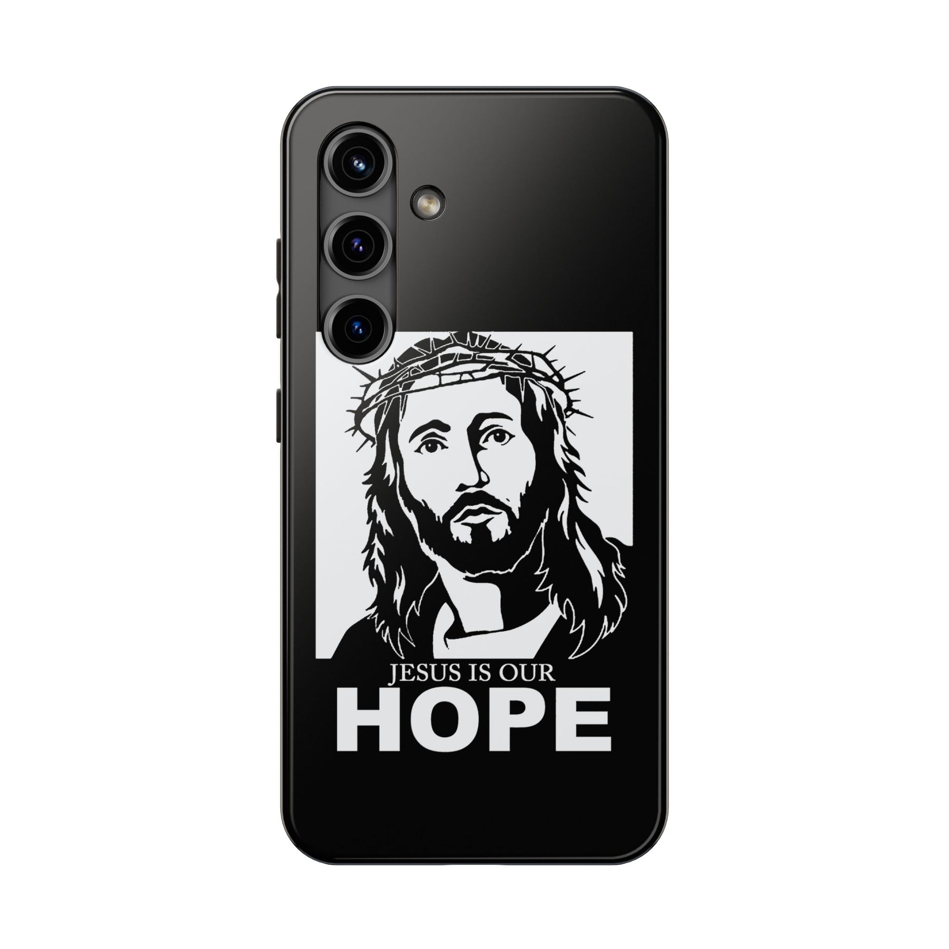 Jesus is Our Hope Christian Phone Cases for iPhones & Samsung Phones