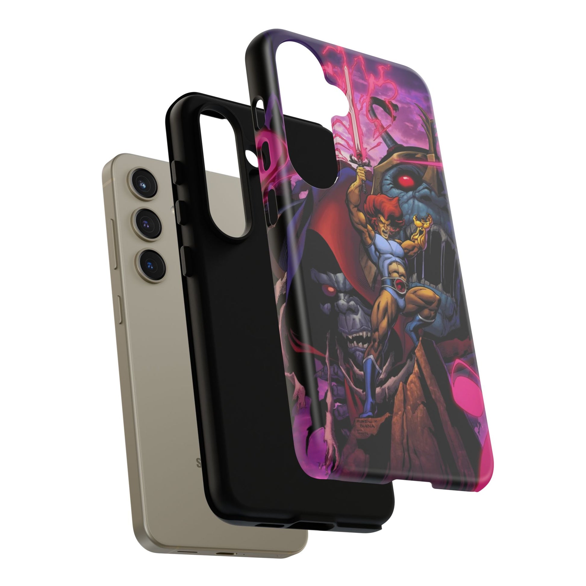 Thundercats Lion O x Mumra Tough Cases for iPhones, Samsung, and Pixel