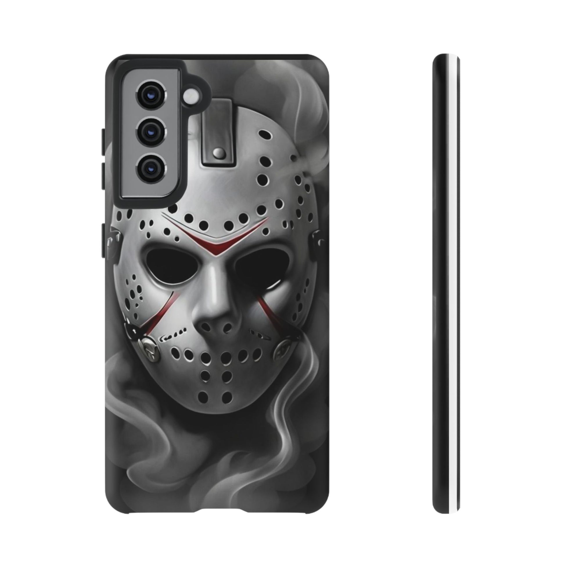 Friday the 13th Jason's Mask Tough Cases for iPhones, Samsung, and Pixel