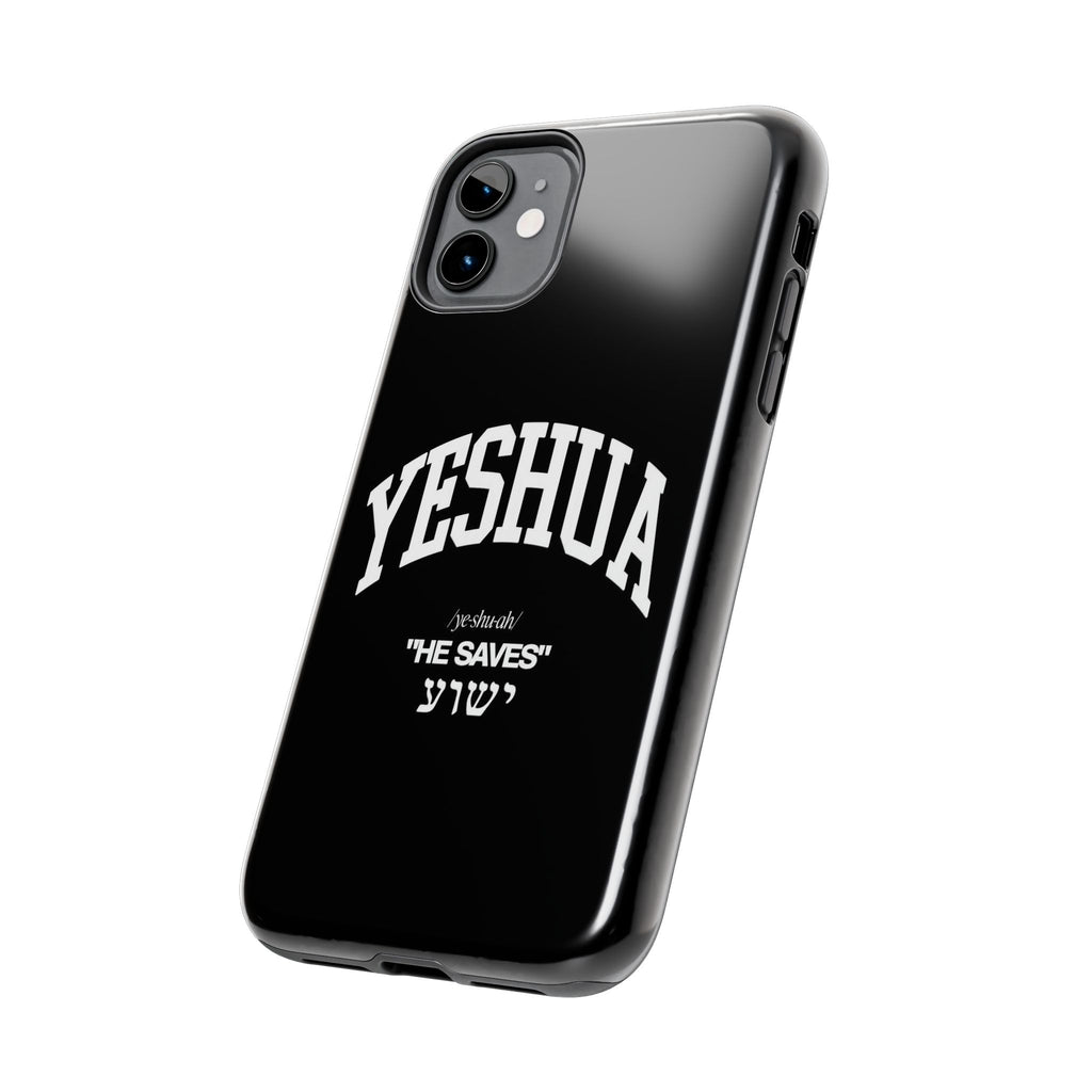 Yeshua He Saves Christian Theme Phone Cases for iPhones & Samsung Phones