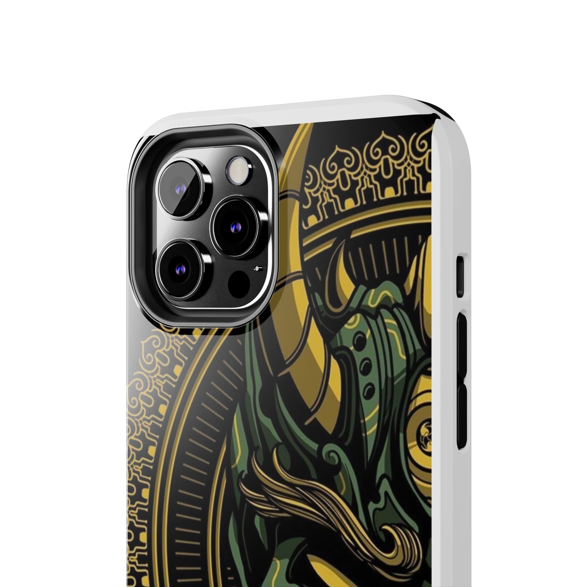 Kabuki Mask Theme Phone Cases for Iphones & Samsung Durable