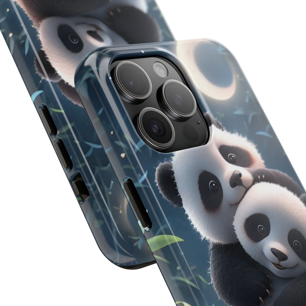 Hugging Pandas Theme Phone Cases for iPhones & Samsung Phones