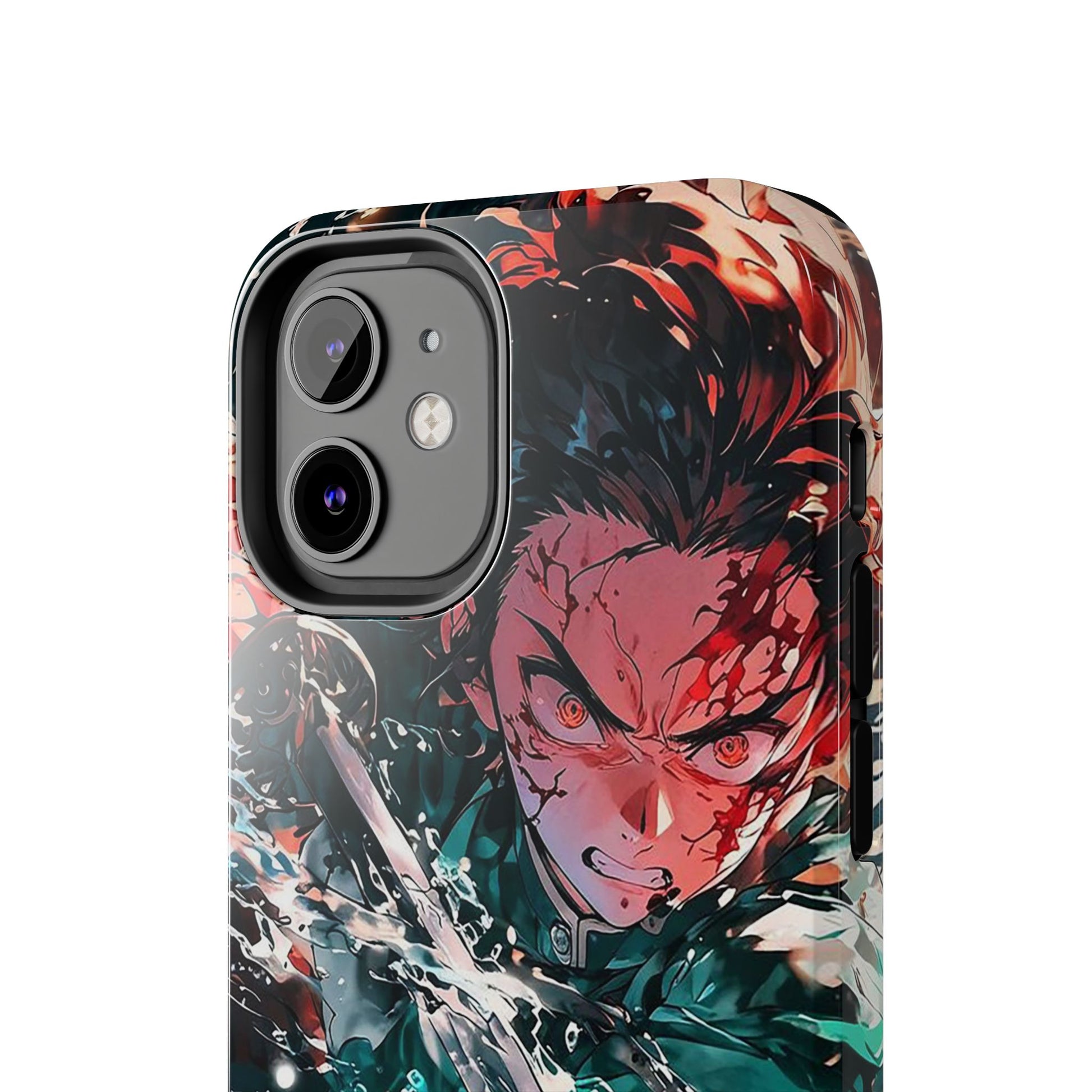 Demon Slayer Tanjiro Art Phone Case for iPhone & Samsung Galaxy Phones