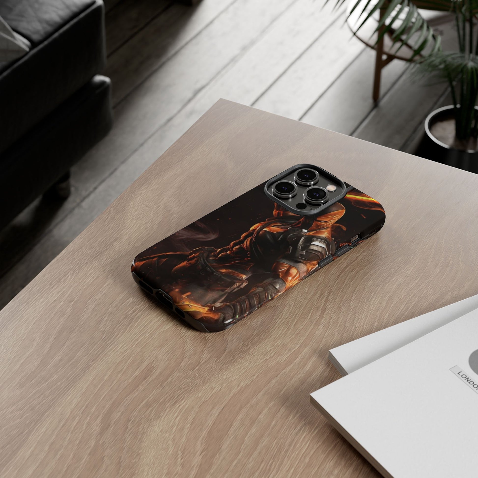 DC Comics Death Stroke Tough Cases for iPhones, Samsung, and Pixel