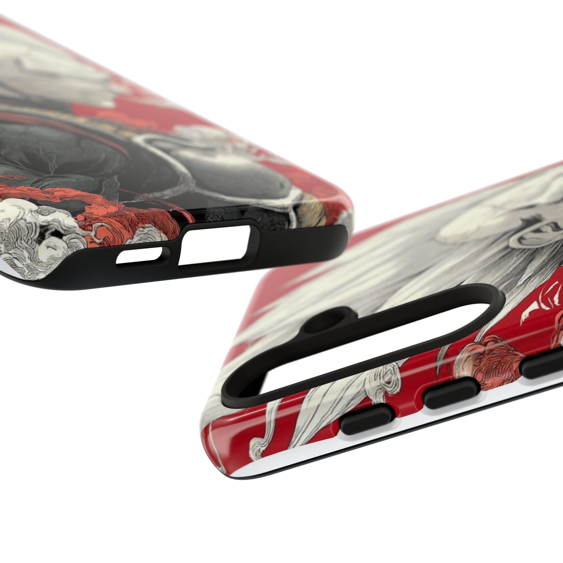 Dragon Ball Z Vegeta Anime Tough Cases for iPhones, Samsung, and Pixel