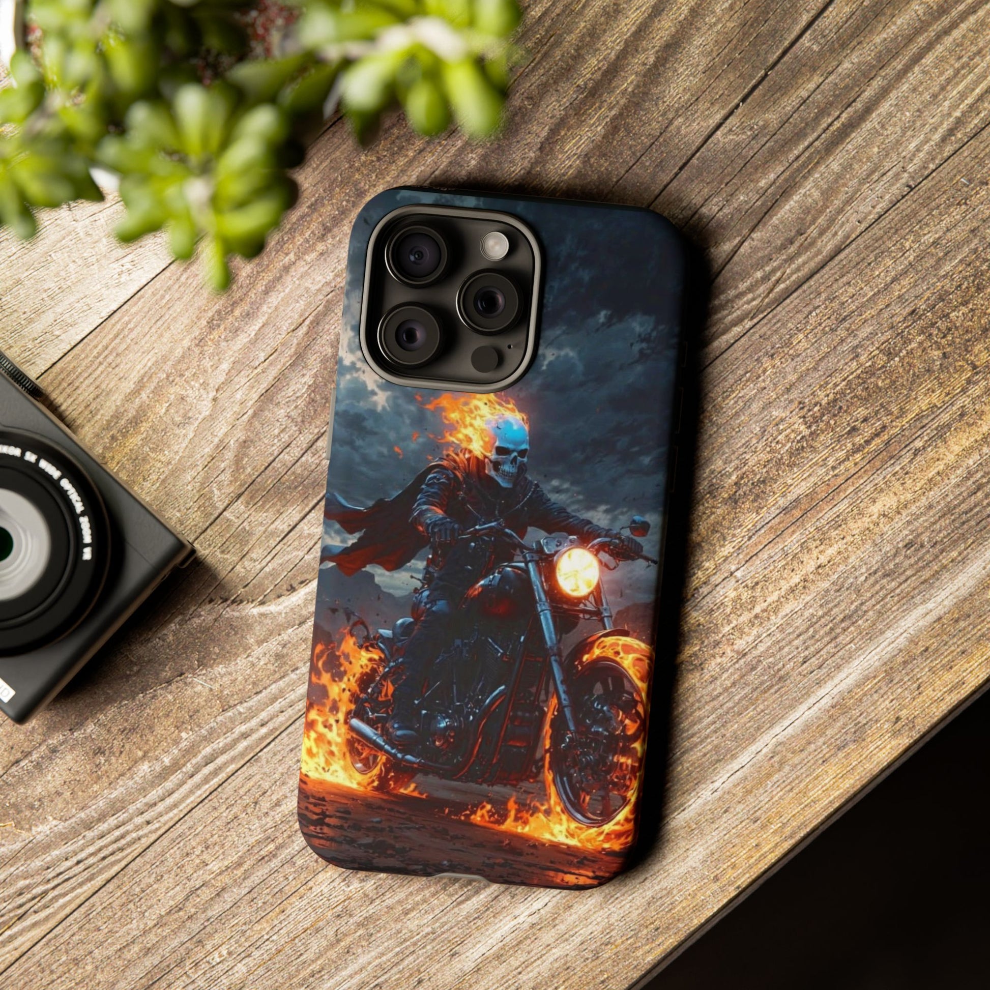 Marvel's Ghost Rider Tough Cases for iPhones, Samsung, and Pixel