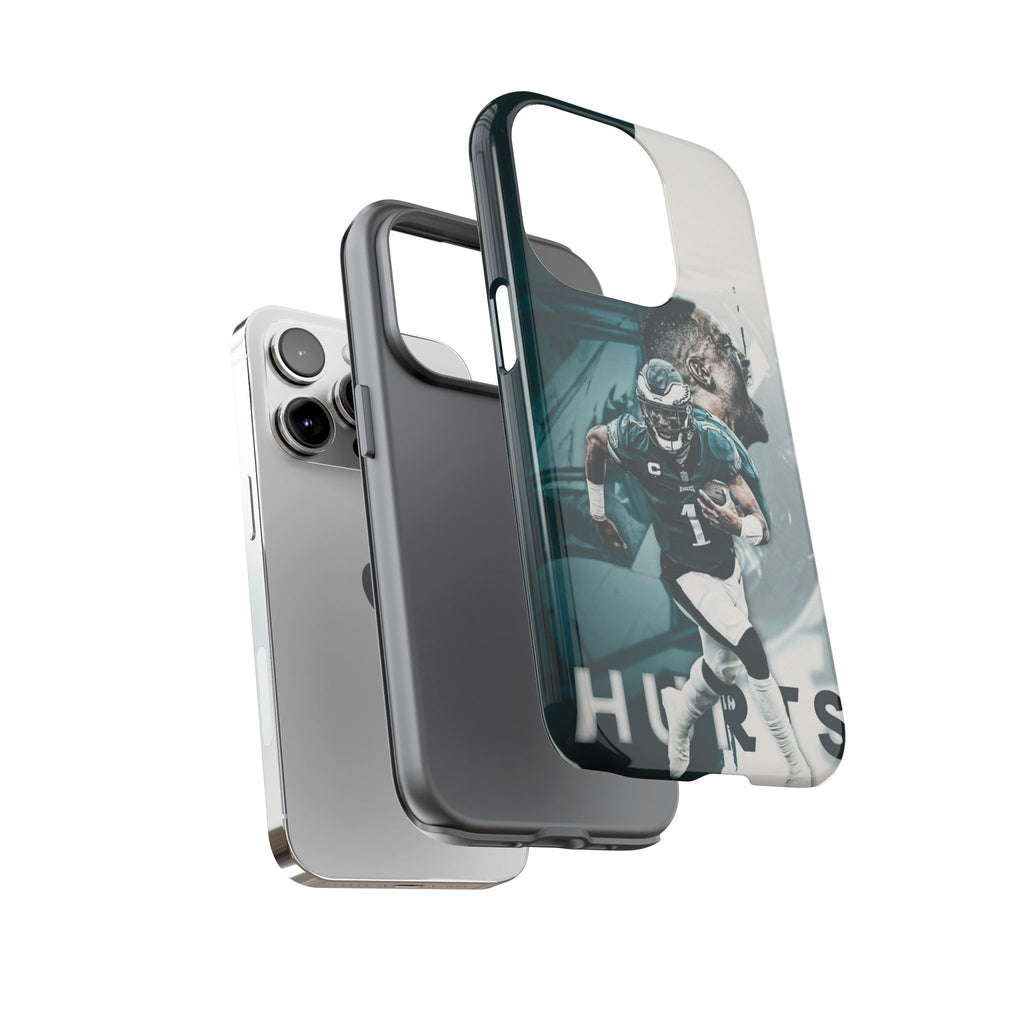 Jalen Hurts Eagles Football Tough Cases for iPhones, Samsung, and Pixel