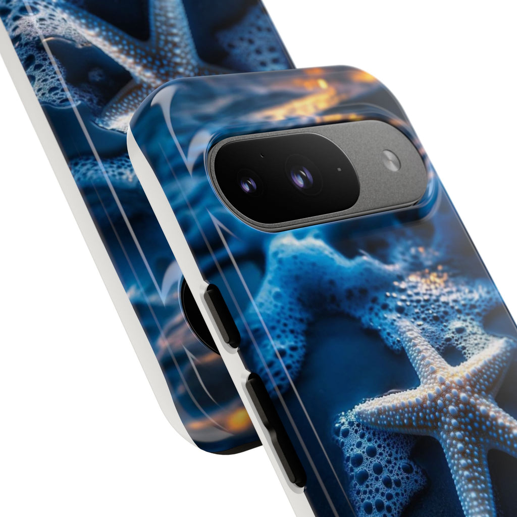 Starfish Beach Tough Cases for iPhones, Samsung, and Pixel