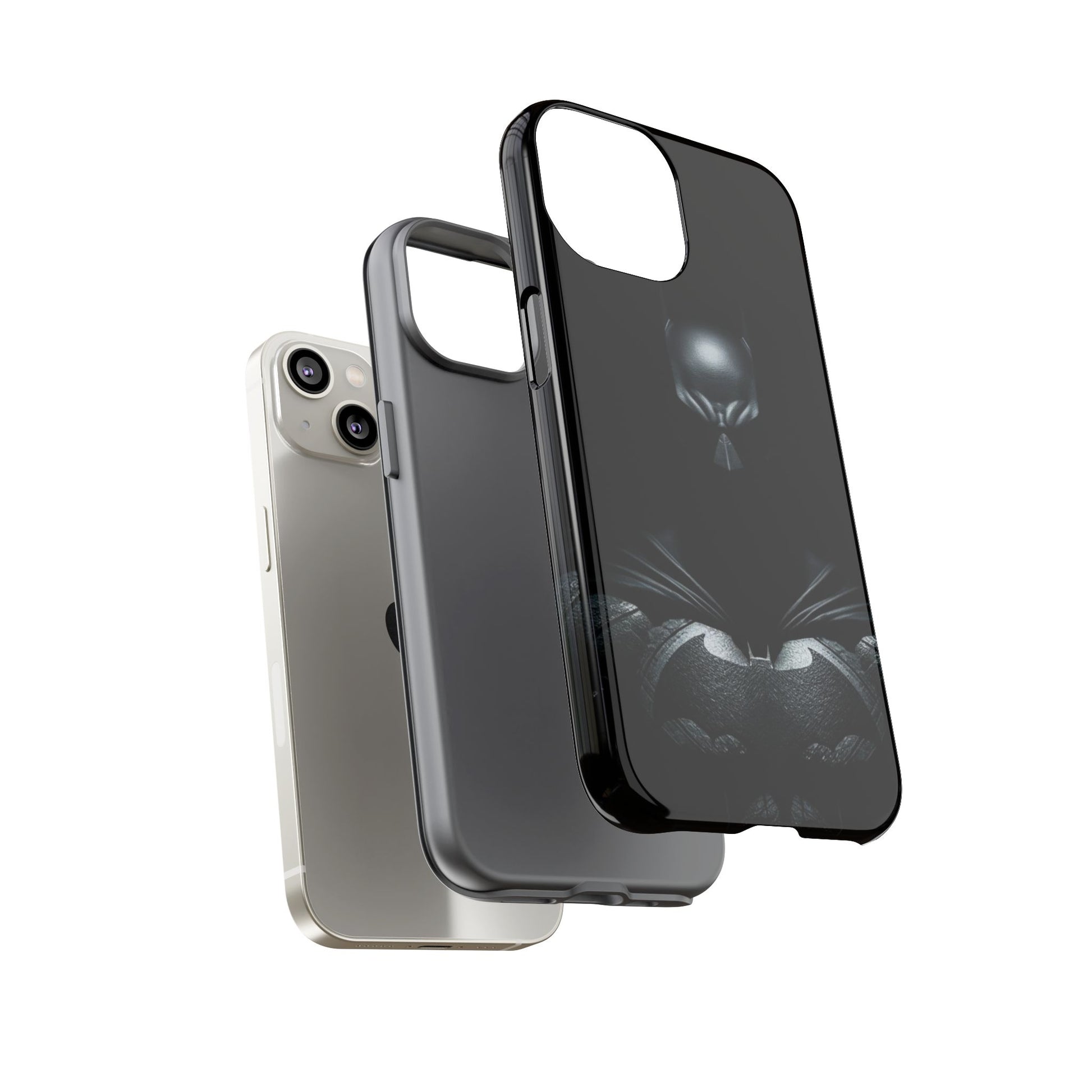 DC Comics Batman in Shadows Tough Cases for iPhones, Samsung, and Pixel