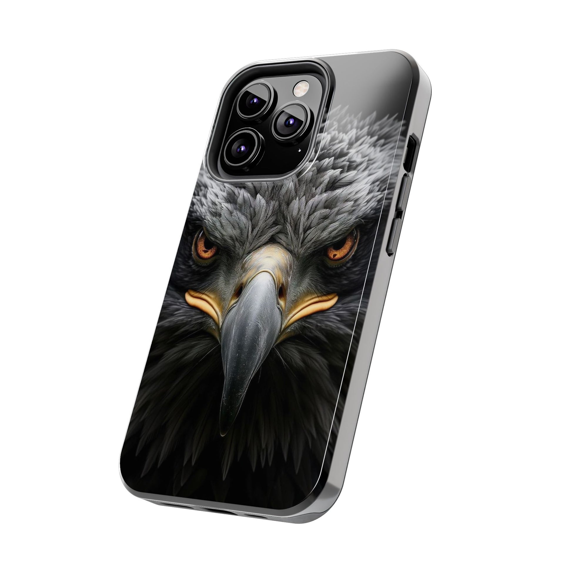 Mean Eagle Stare Theme Phone Cases for iPhones & Samsung Phones