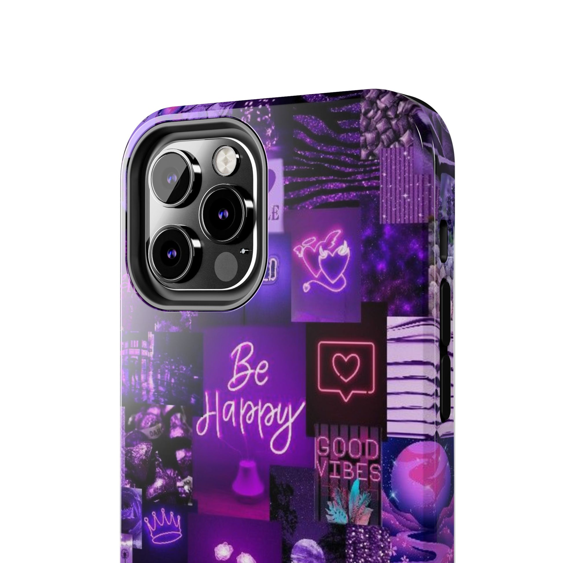 Be Happy Themed Tough Phone Cases for Iphones & Samsung Phones