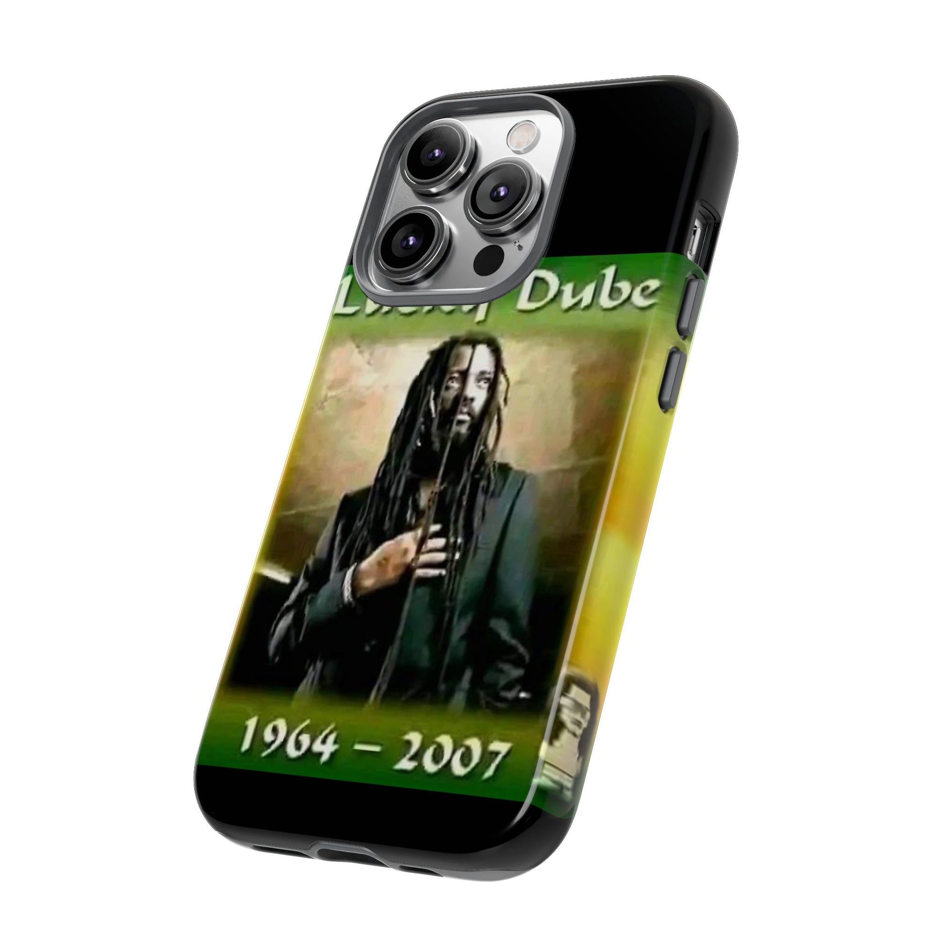 Lucky Dube Tough Cases for iPhones, Samsung, and Pixel