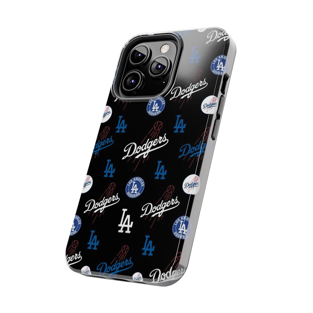 Dodgers Baseball Pattern Phone Cases for Iphones & Samsung Phones Durable