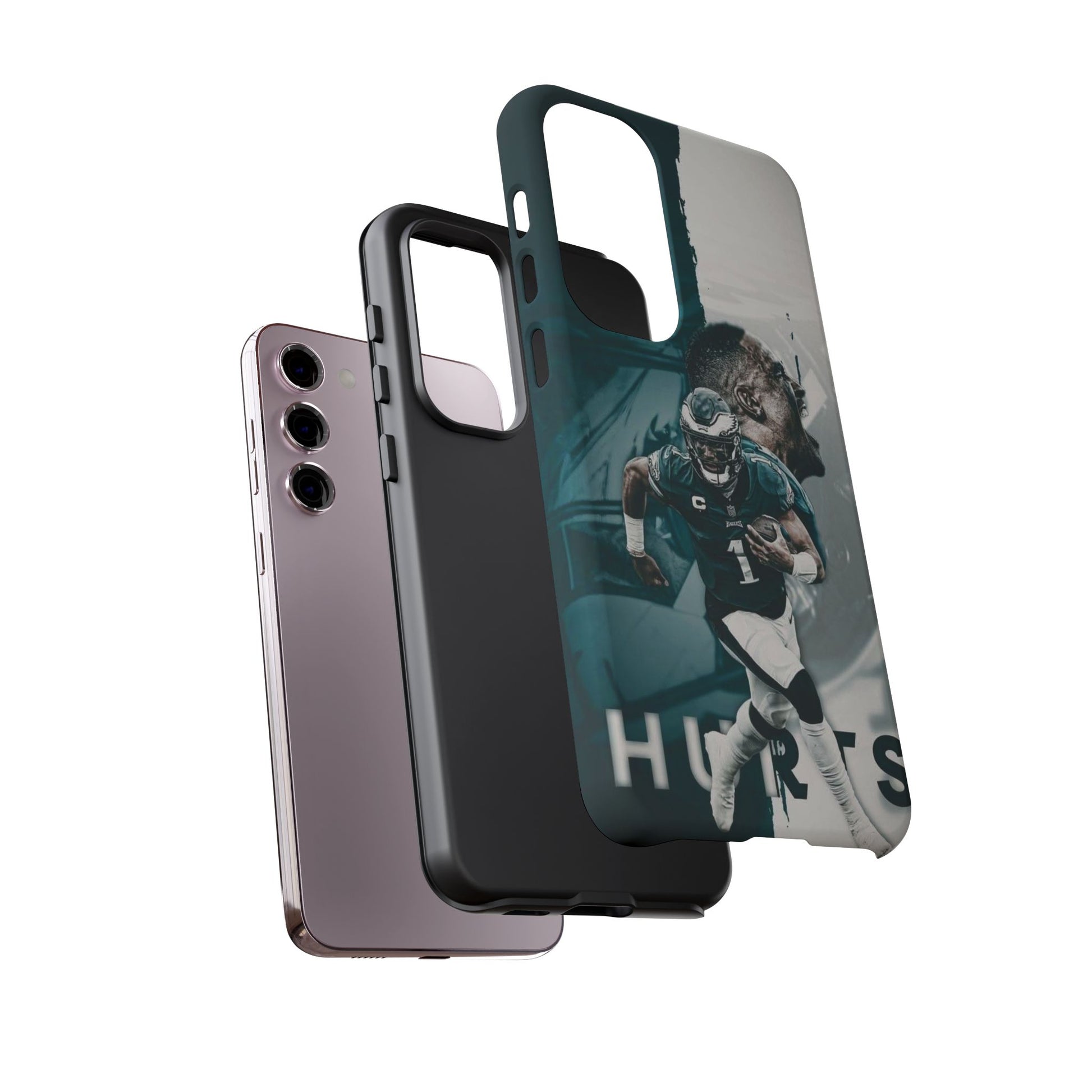 Jalen Hurts Eagles Football Tough Cases for iPhones, Samsung, and Pixel