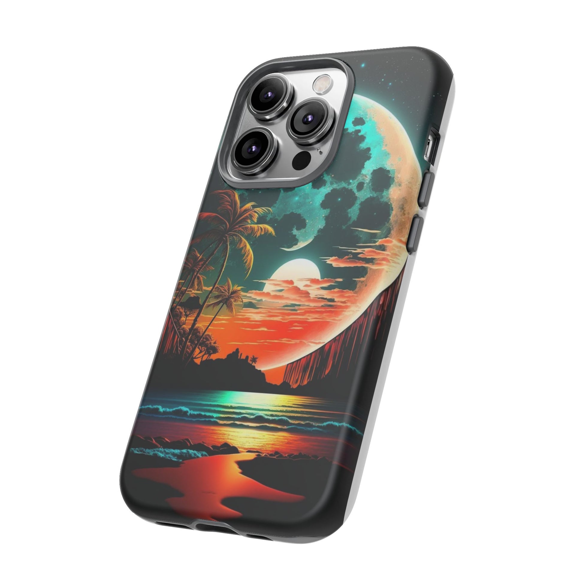 Fantasy Beach Sunset Landscape Phone Case for iPhone, Samsung Galaxy, & Pixel Phones