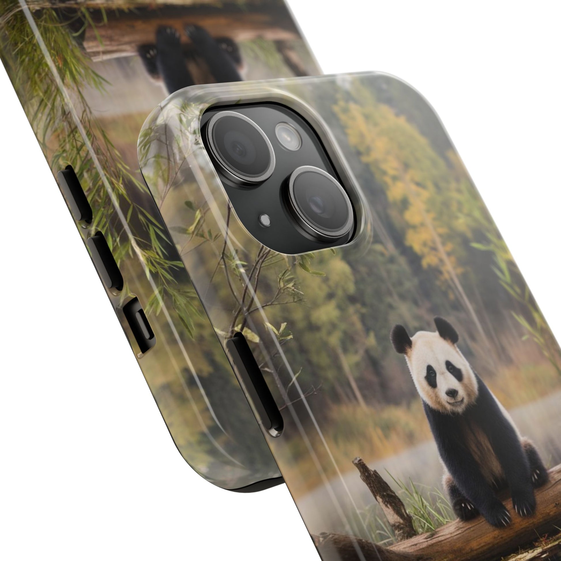 Cute Panda Theme Phone Cases for iPhones & Samsung Phones