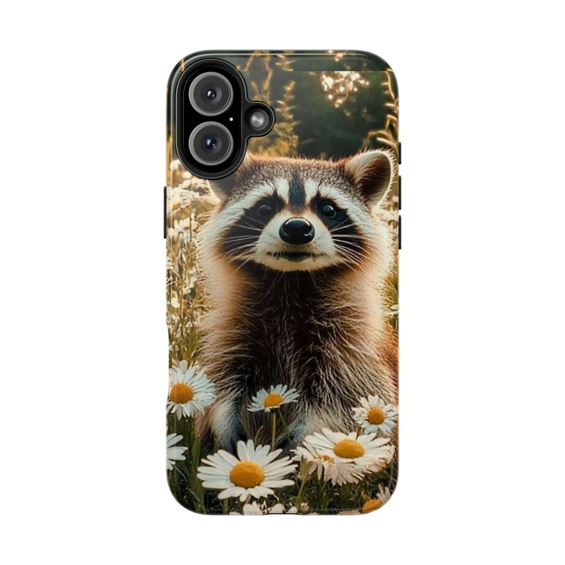 Cute Raccoon Theme Phone Cases for iPhones & Samsung Phones
