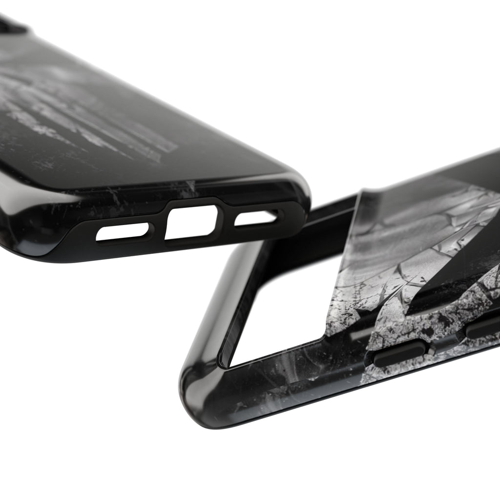 The Punisher Logo Art Tough Cases for iPhones, Samsung, and Pixel