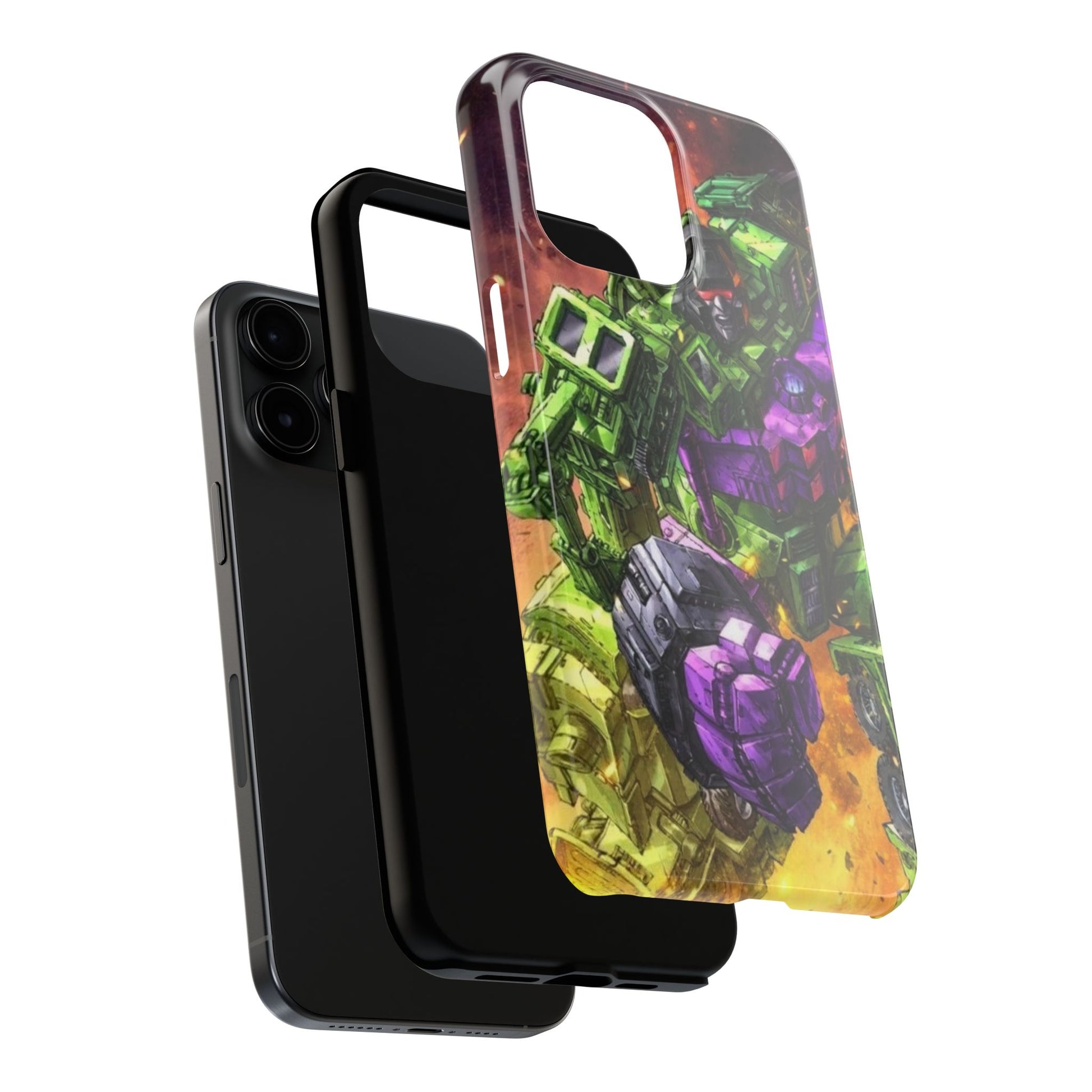 Transformer Devastator Theme Phone Cases for Iphones & Samsung Phones