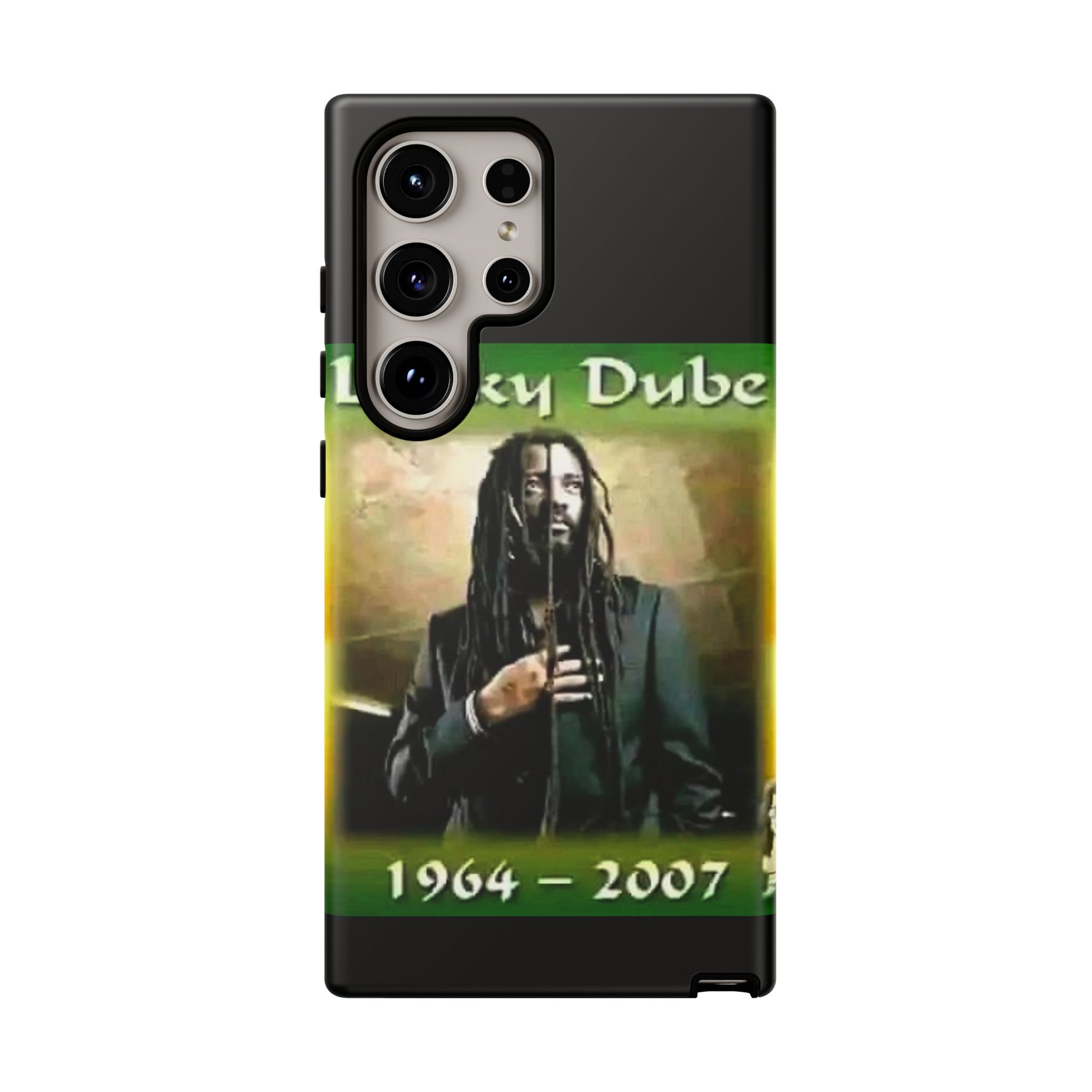 Lucky Dube Tough Cases for iPhones, Samsung, and Pixel