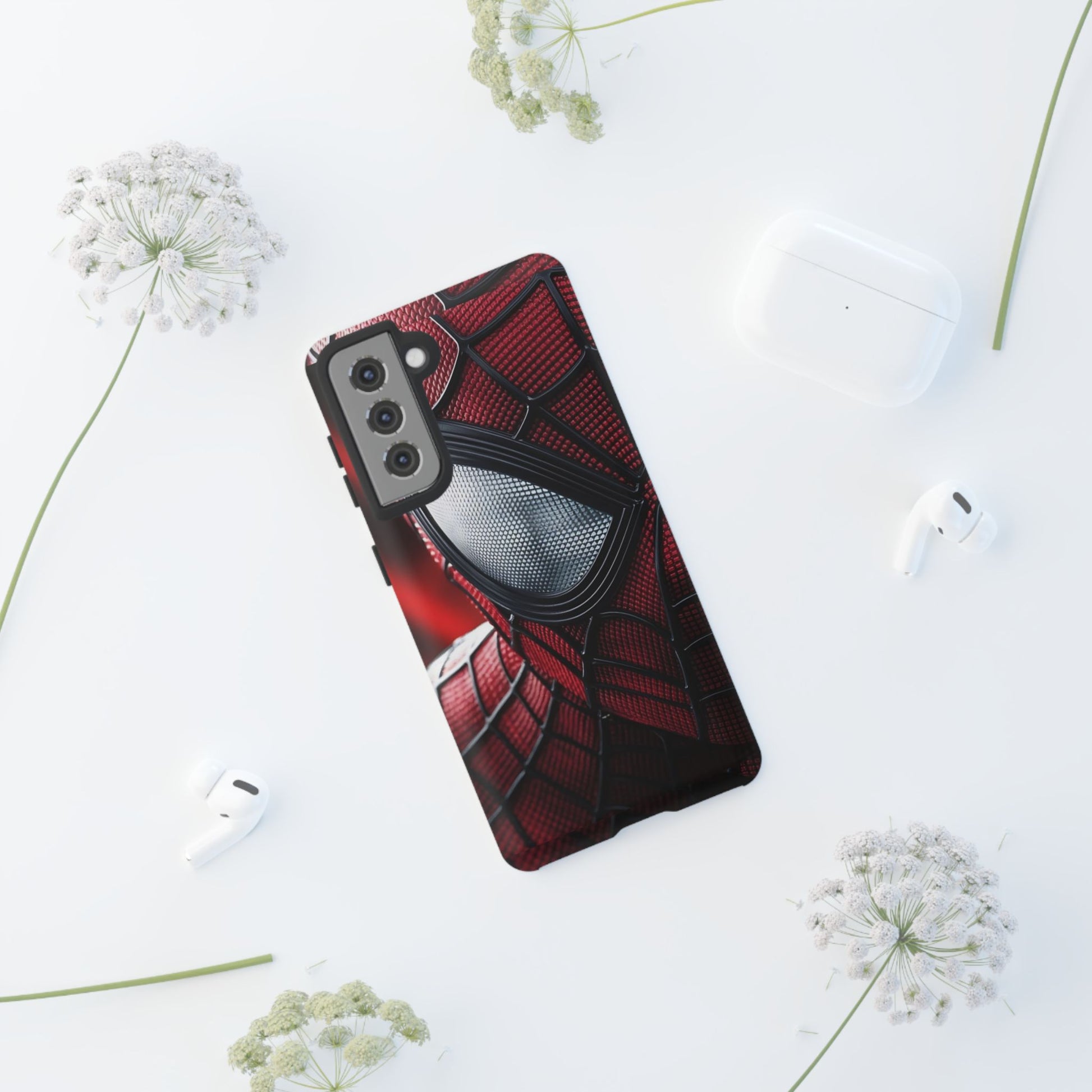 Spiderman Tough Cases for iPhones, Samsung, and Pixel