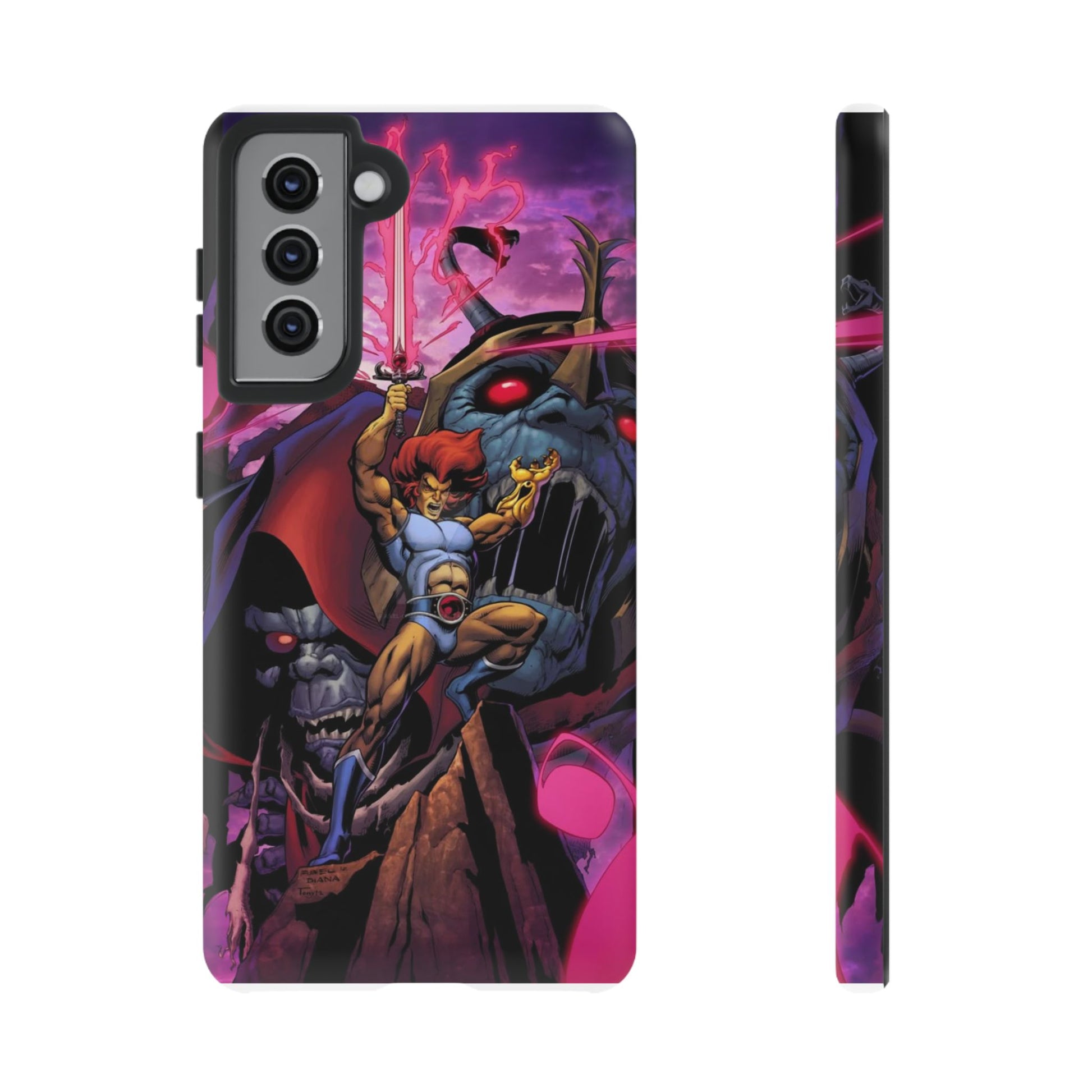 Thundercats Lion O x Mumra Tough Cases for iPhones, Samsung, and Pixel