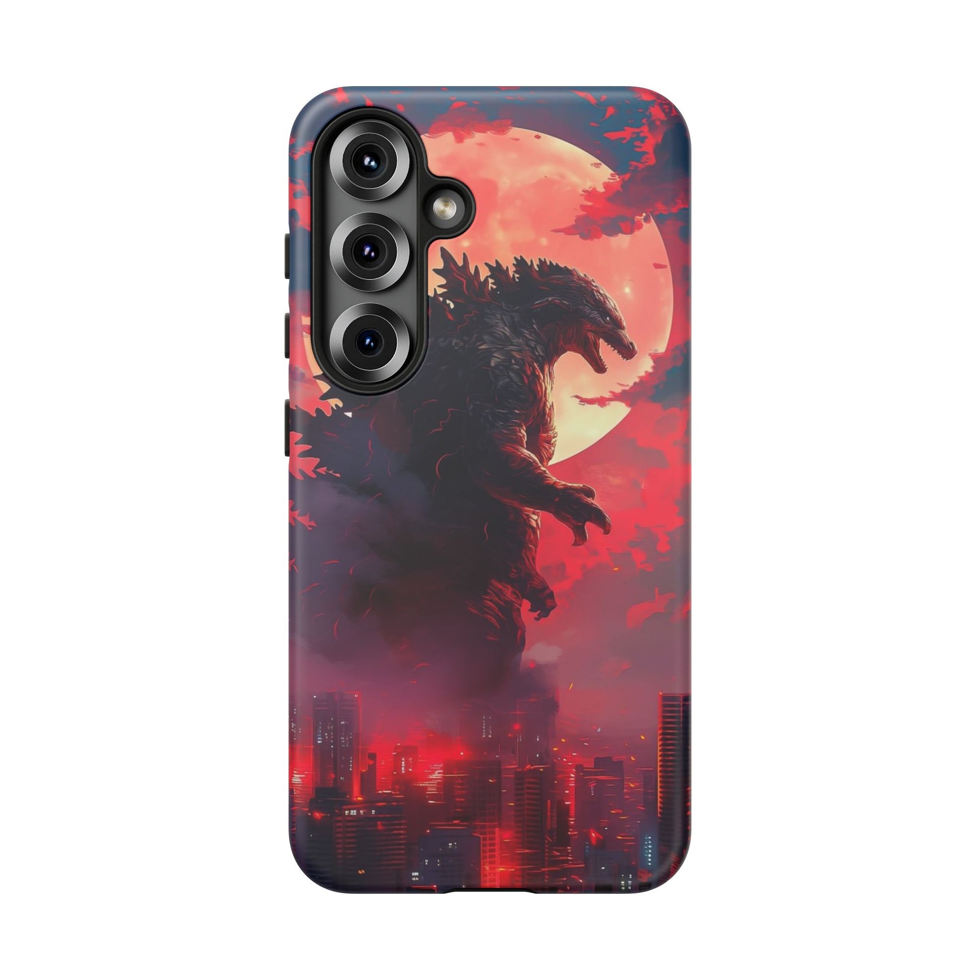 King of Monsters Godzilla Tough Phone Cases for iPhones, Samsung, and Pixel