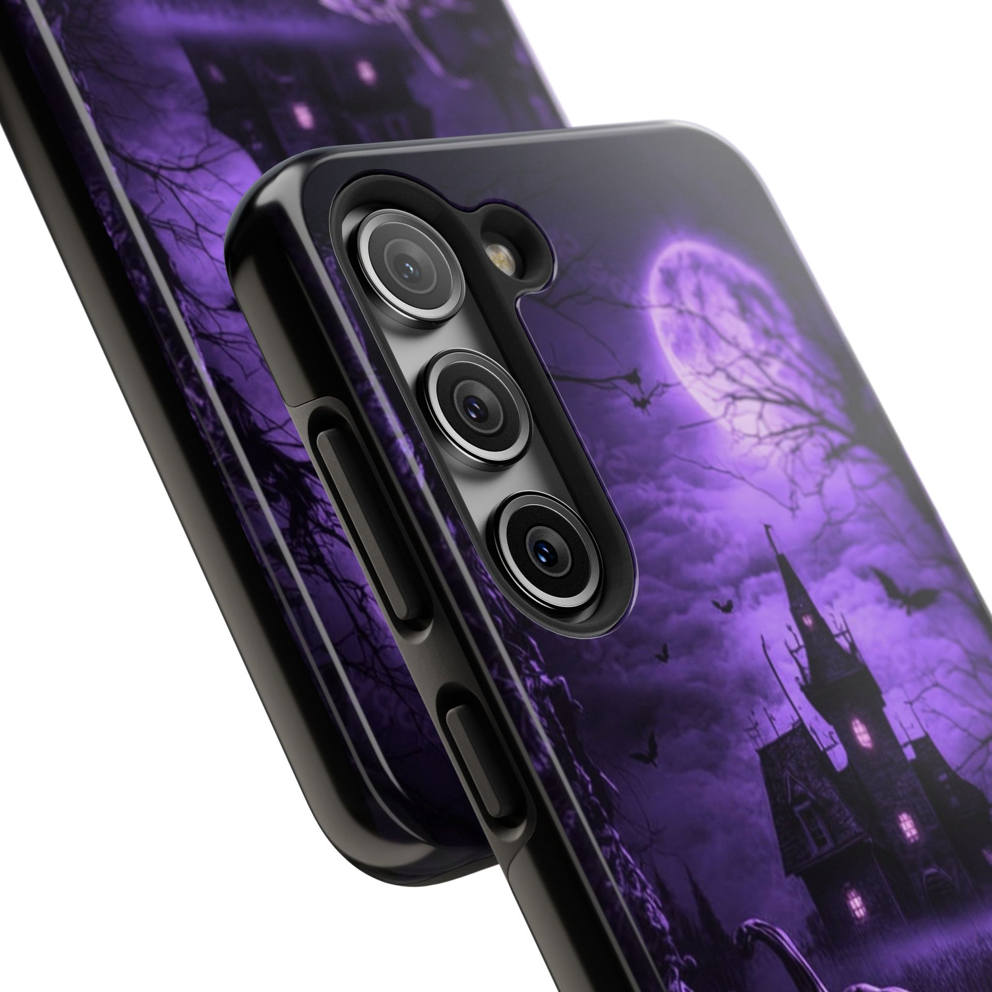 Haunted House Halloween Theme Phone Cases for iPhones & Samsung Phones