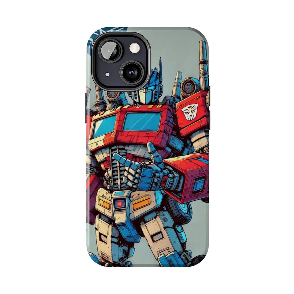 Transformer Optimus Theme Phone Cases for Iphones & Samsung Phones