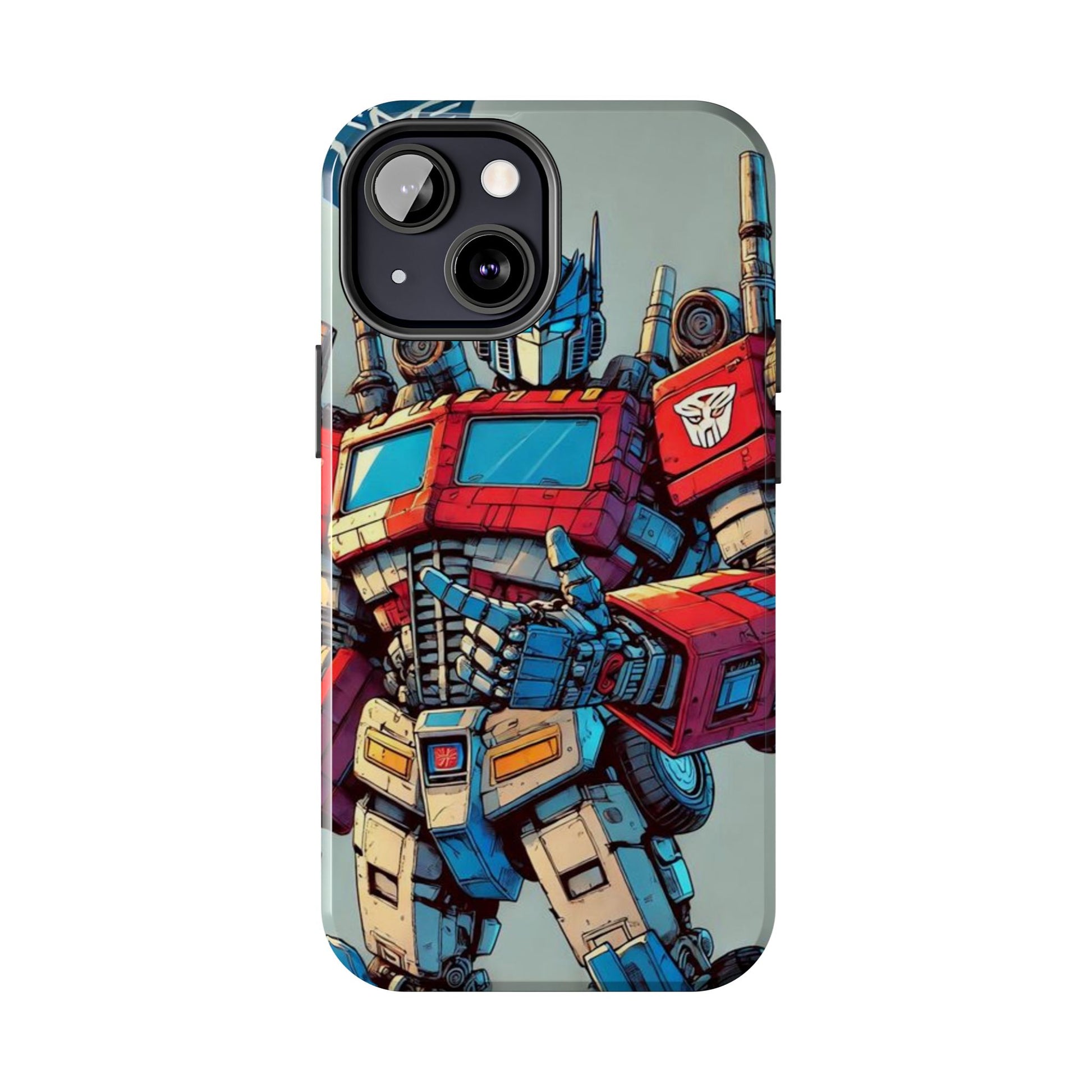 Transformer Optimus Theme Phone Cases for Iphones & Samsung Phones