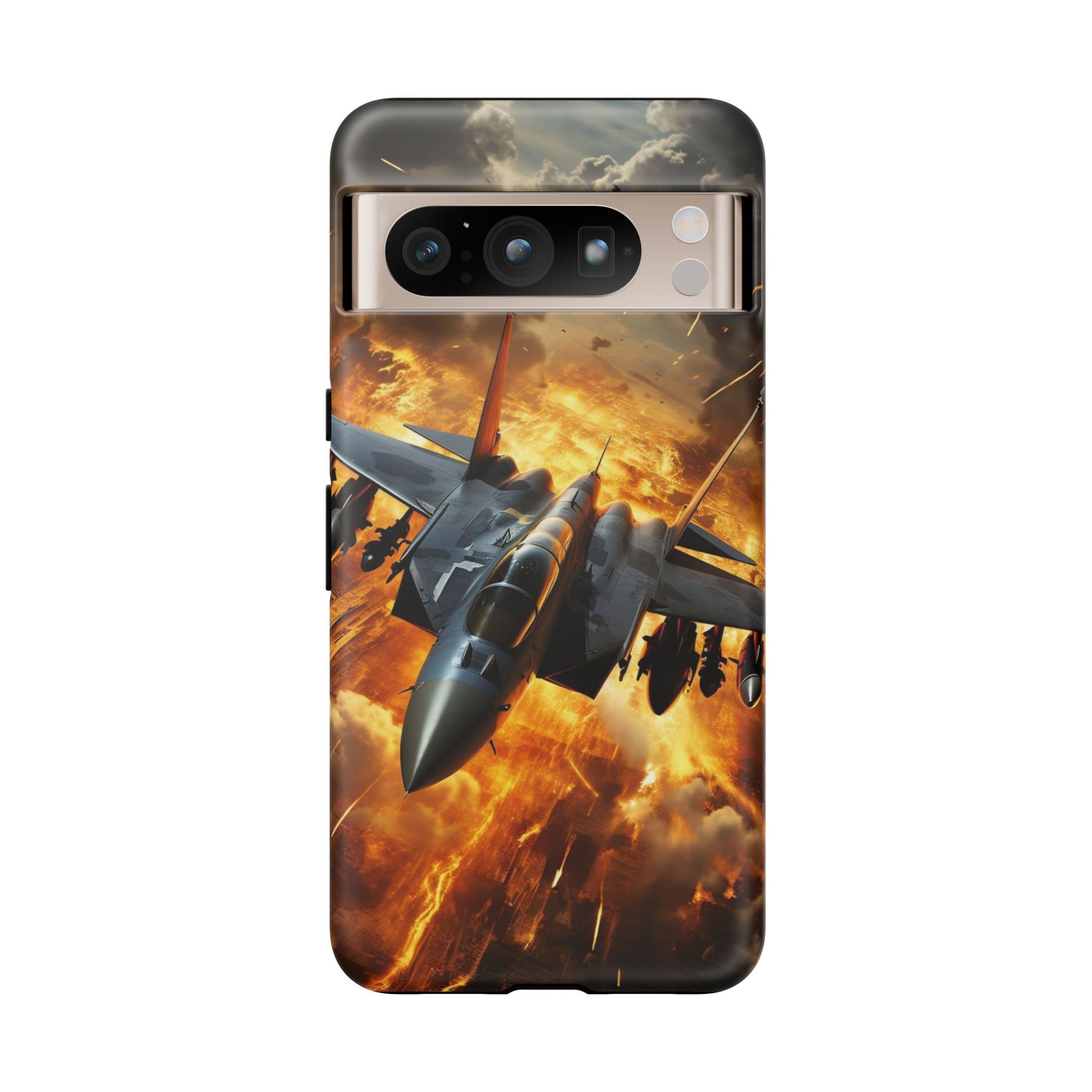 F-15 Fighter Jet Tough Cases for iPhones, Samsung, and Pixel