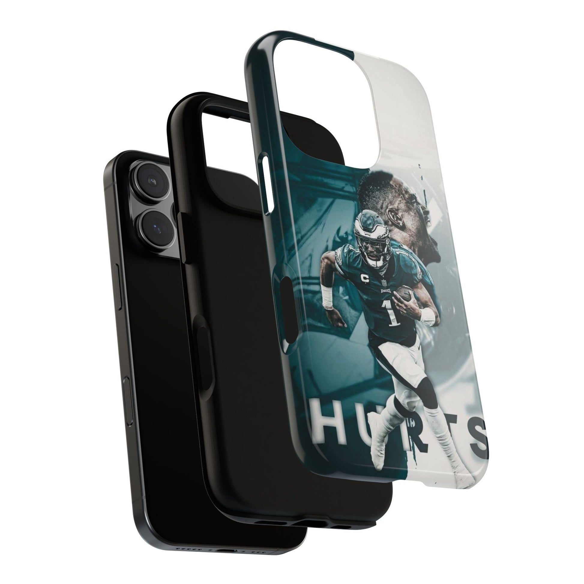 Jalen Hurts Eagles Football Tough Cases for iPhones, Samsung, and Pixel