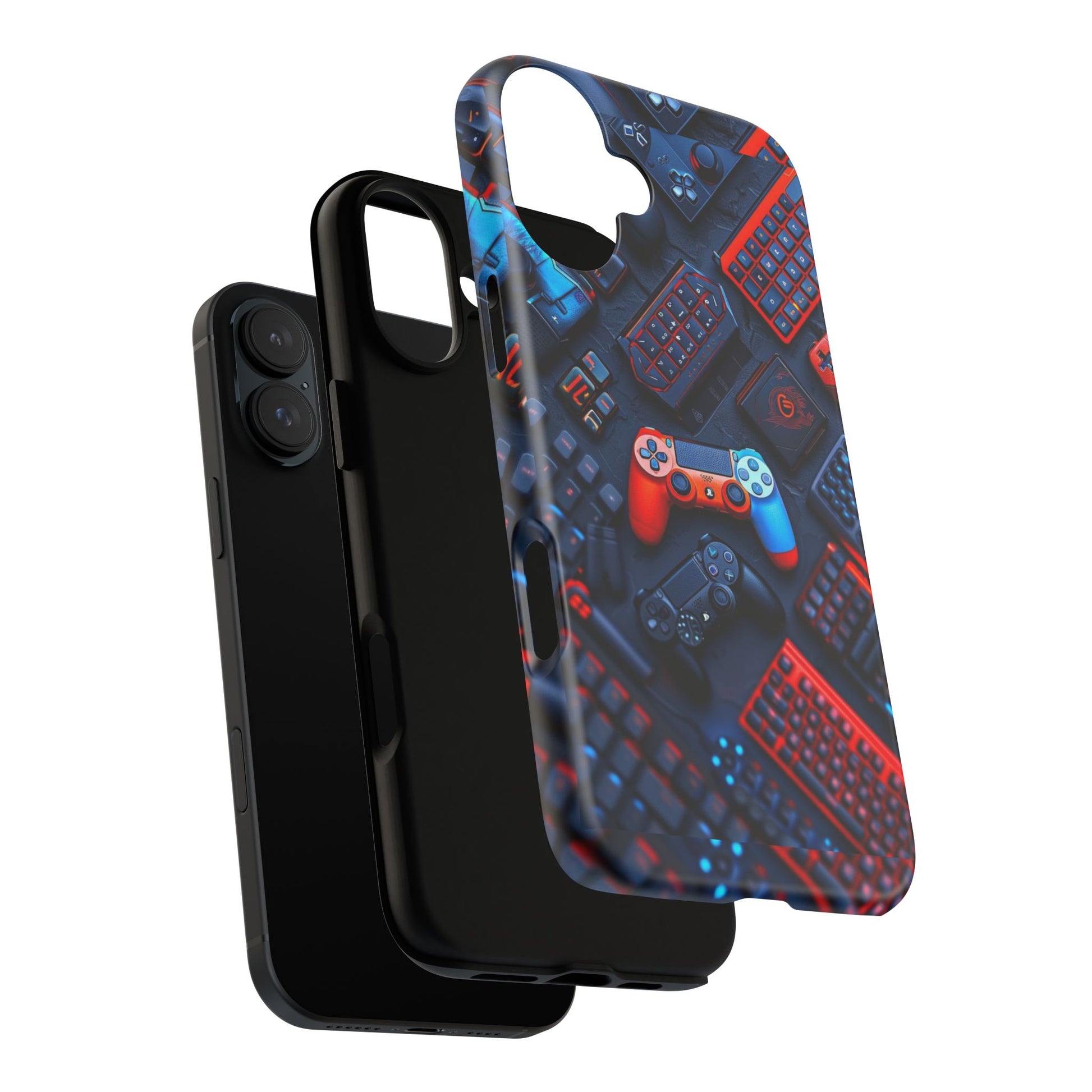 Gamer Themed Controllers Tough Cases for iPhones, Samsung, and Pixel