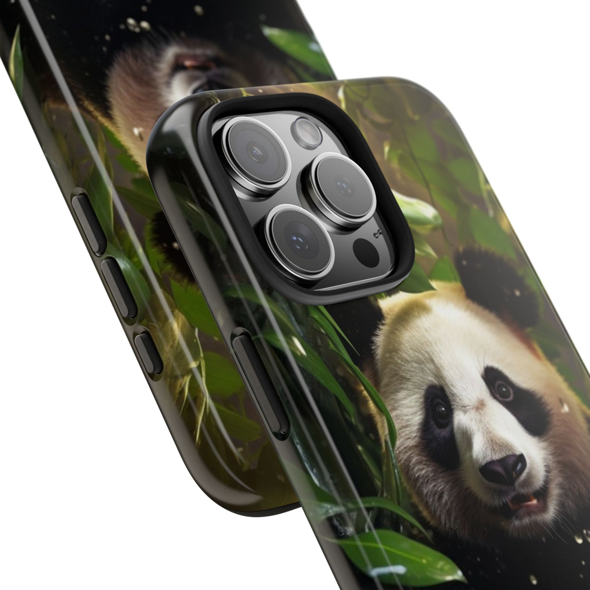 Smiling Panda Theme Phone Cases for iPhones & Samsung Phones