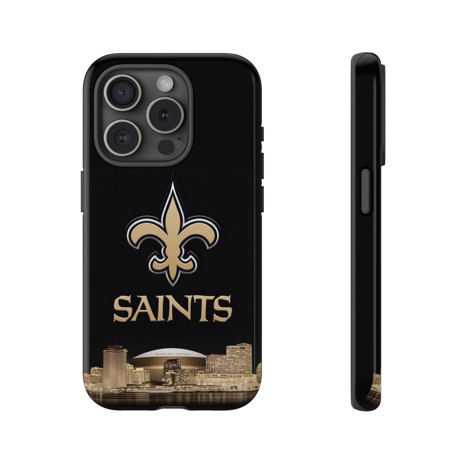 Football New Orleans Saints Logo Tough Cases for iPhones, Samsung, and Pixel