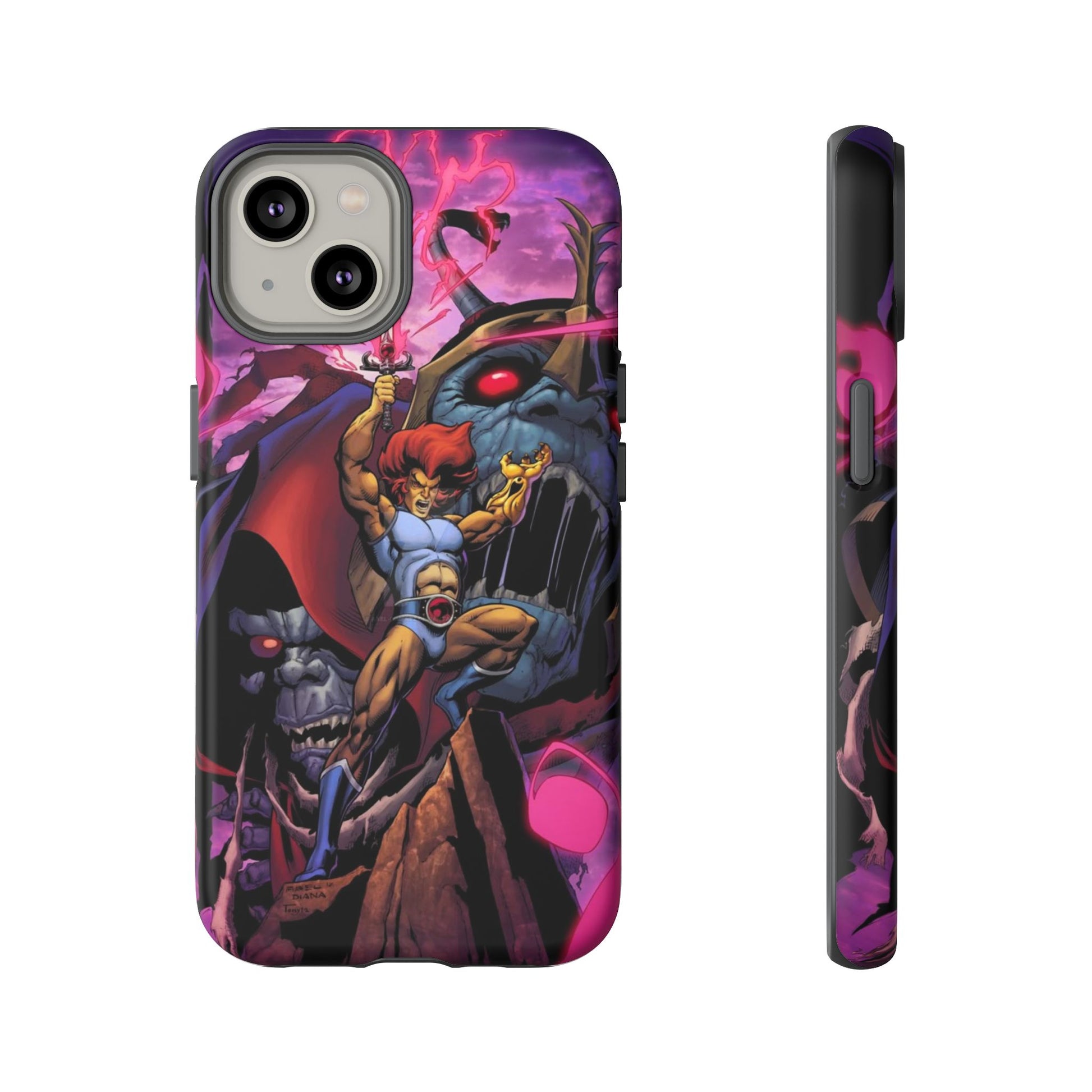 Thundercats Lion O x Mumra Tough Cases for iPhones, Samsung, and Pixel