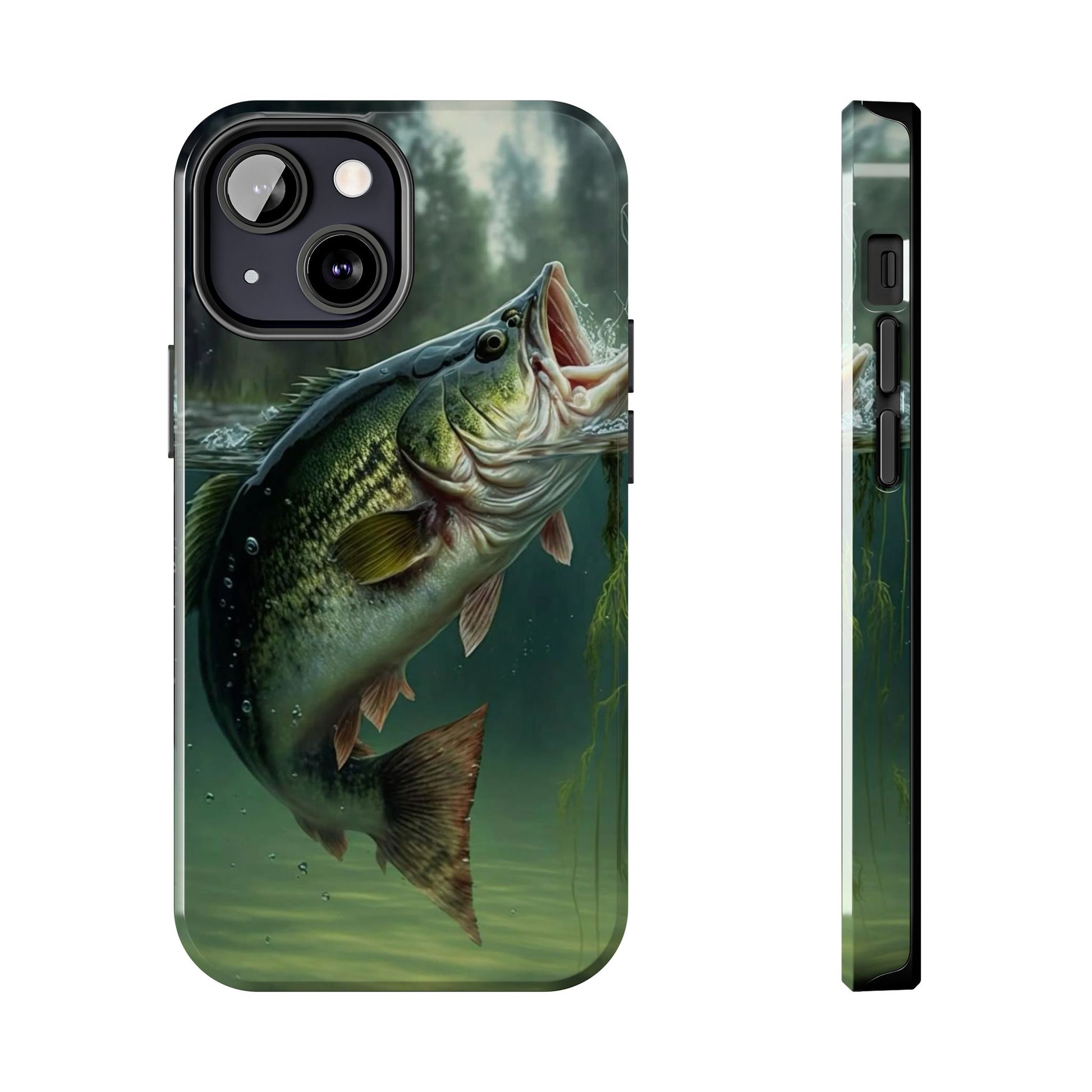 Large Mouth Bass Theme Phone Cases for iPhones & Samsung Phones