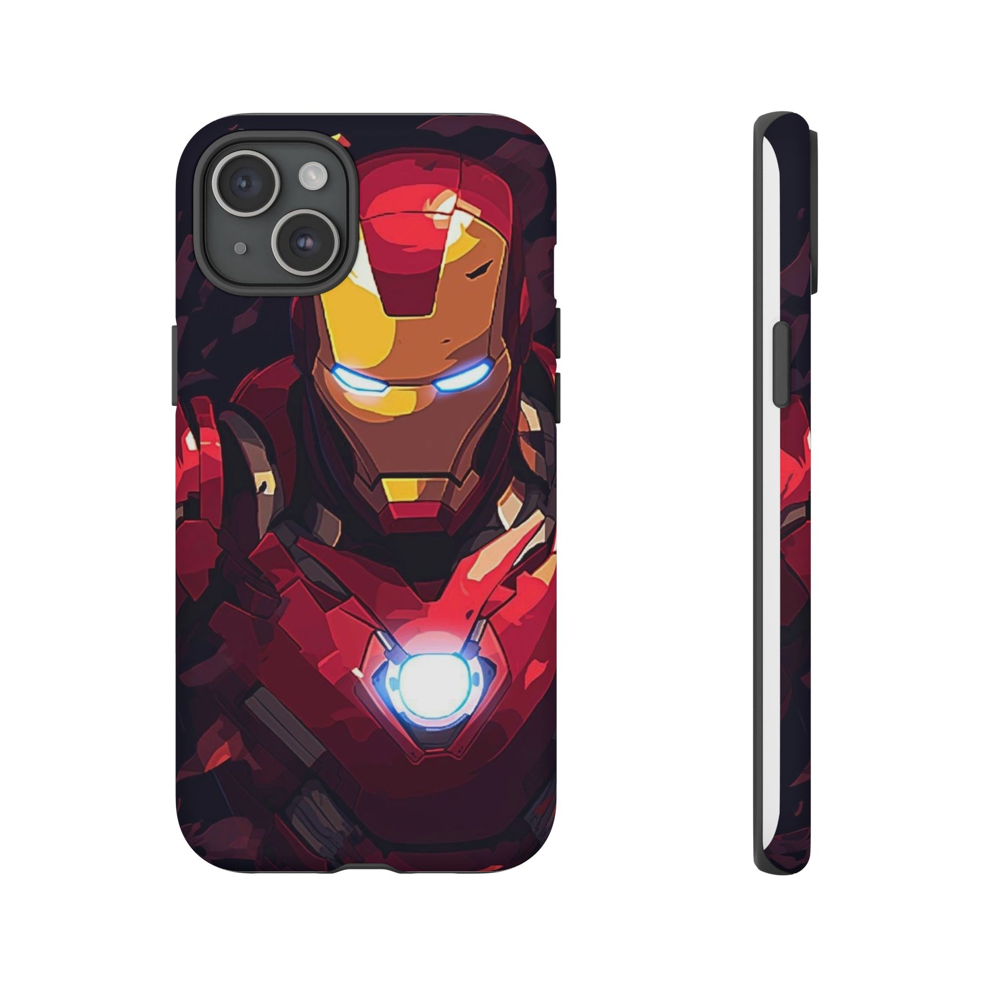 Invincible Iron Man Tough Cases for iPhones, Samsung, and Pixel